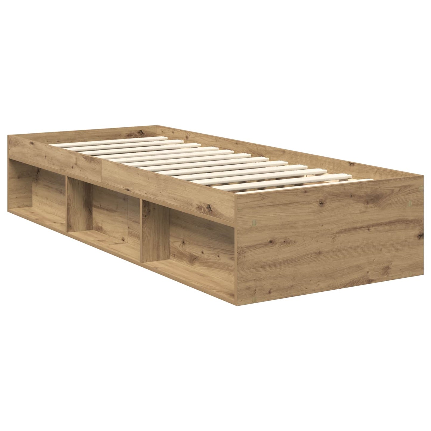 Sengestamme Kunstnerisk Eik 75 x 190 cm Massiv furu