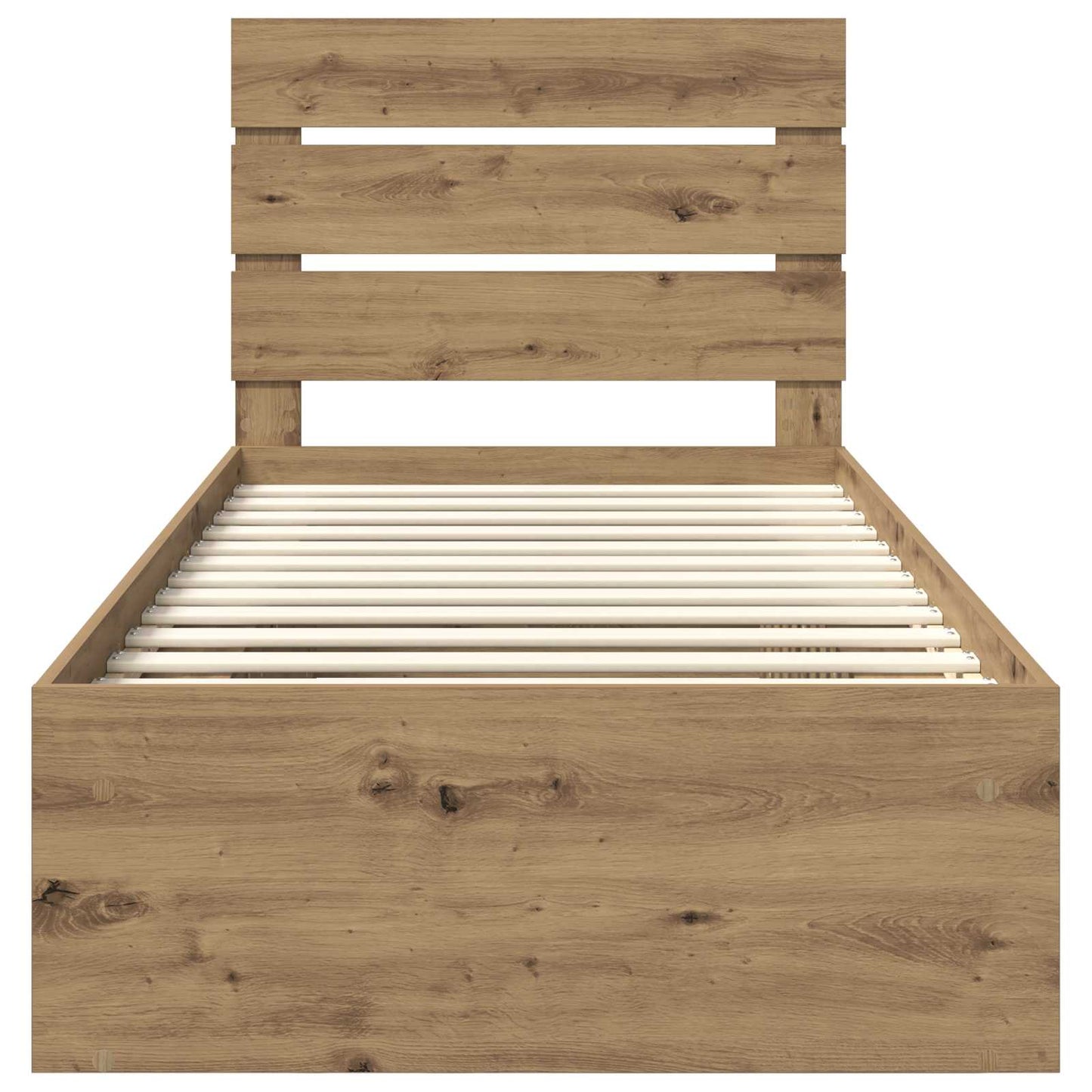 Sengestamme Kunstnerisk Eik 75 x 190 cm Massiv furu