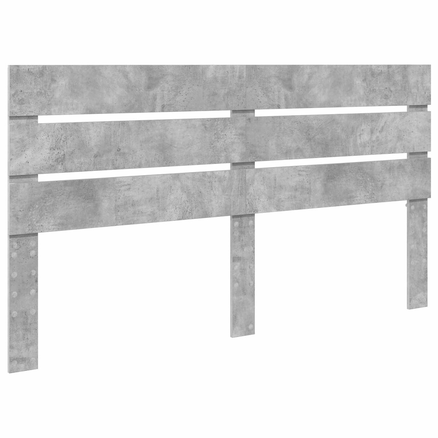 Sengestamme med skuff Betonggrå 160 x 200 cm Ingeniørtre