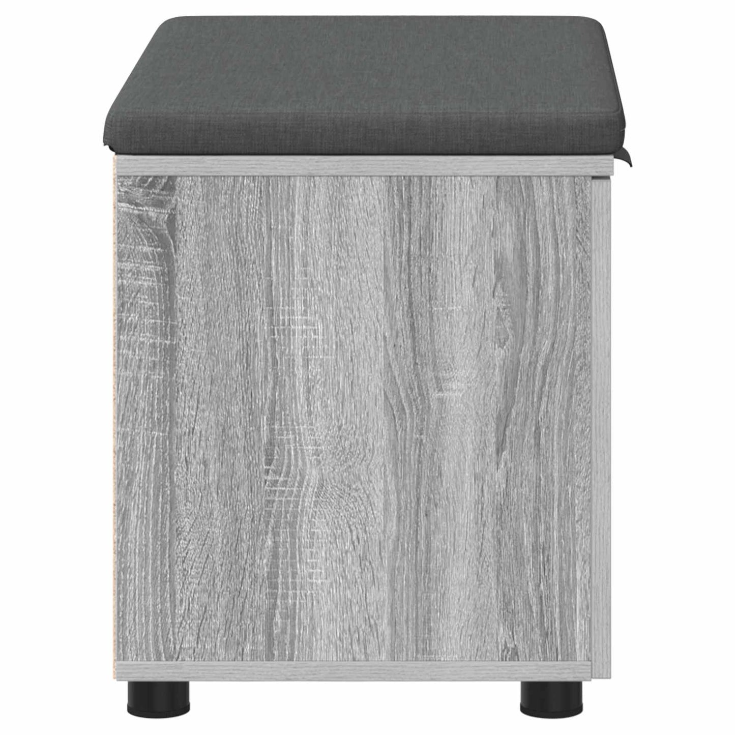 Gangbenk Grå Sonoma 60 x 38 x 46 cm Konstruert treverk og stoff