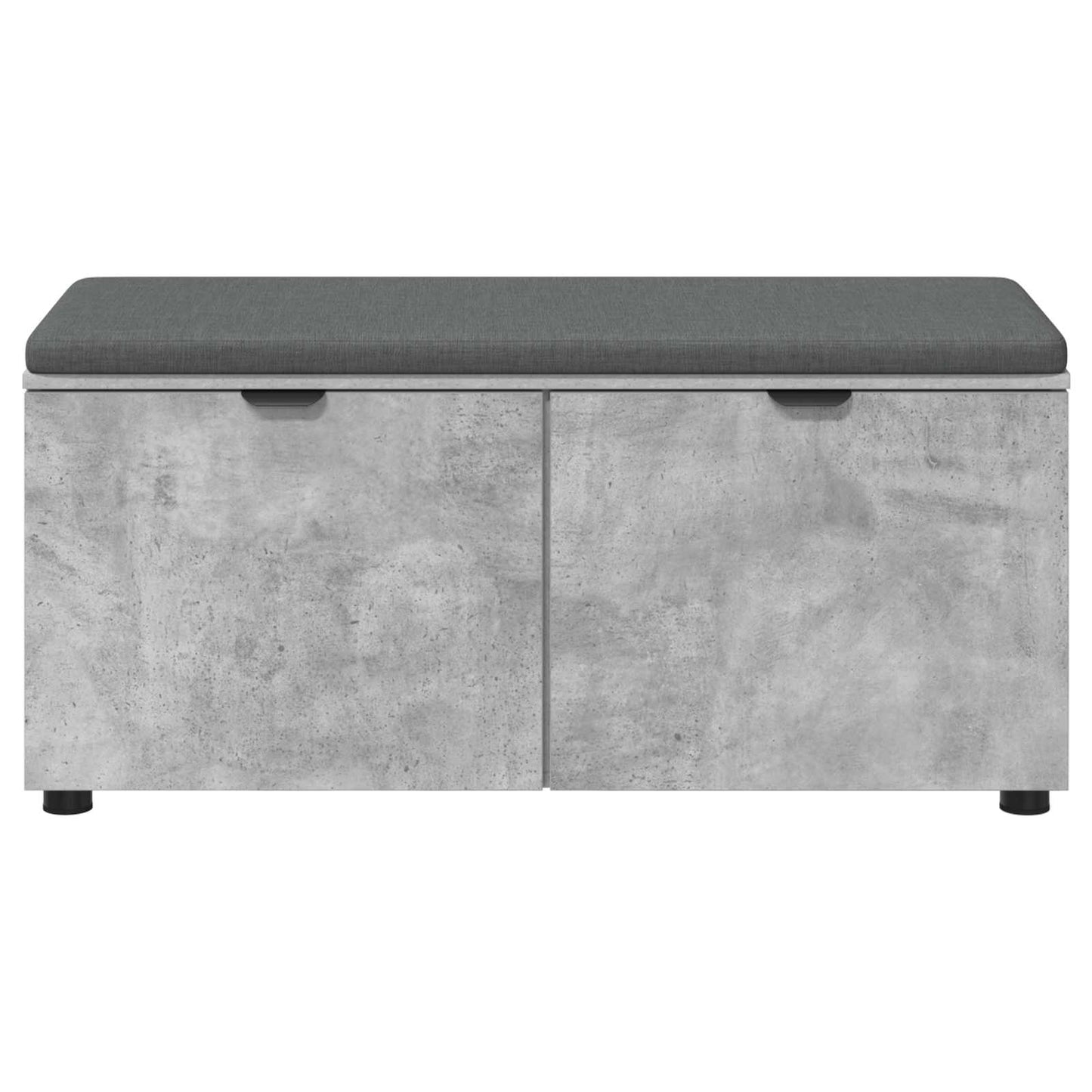 Gangbenk BetongGrå 100 x 38 x 46 cm Konstruert treverk og stoff