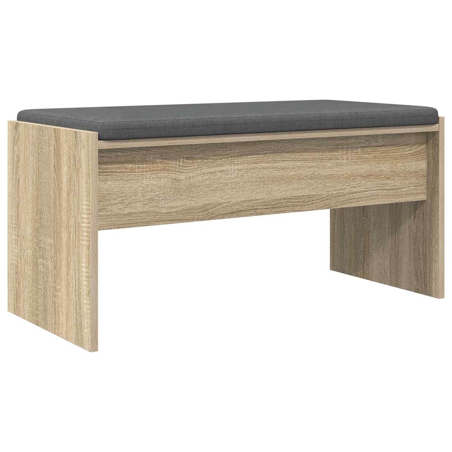 Gangbenk med pute Sonoma eik 83 x 38 x 40 cm