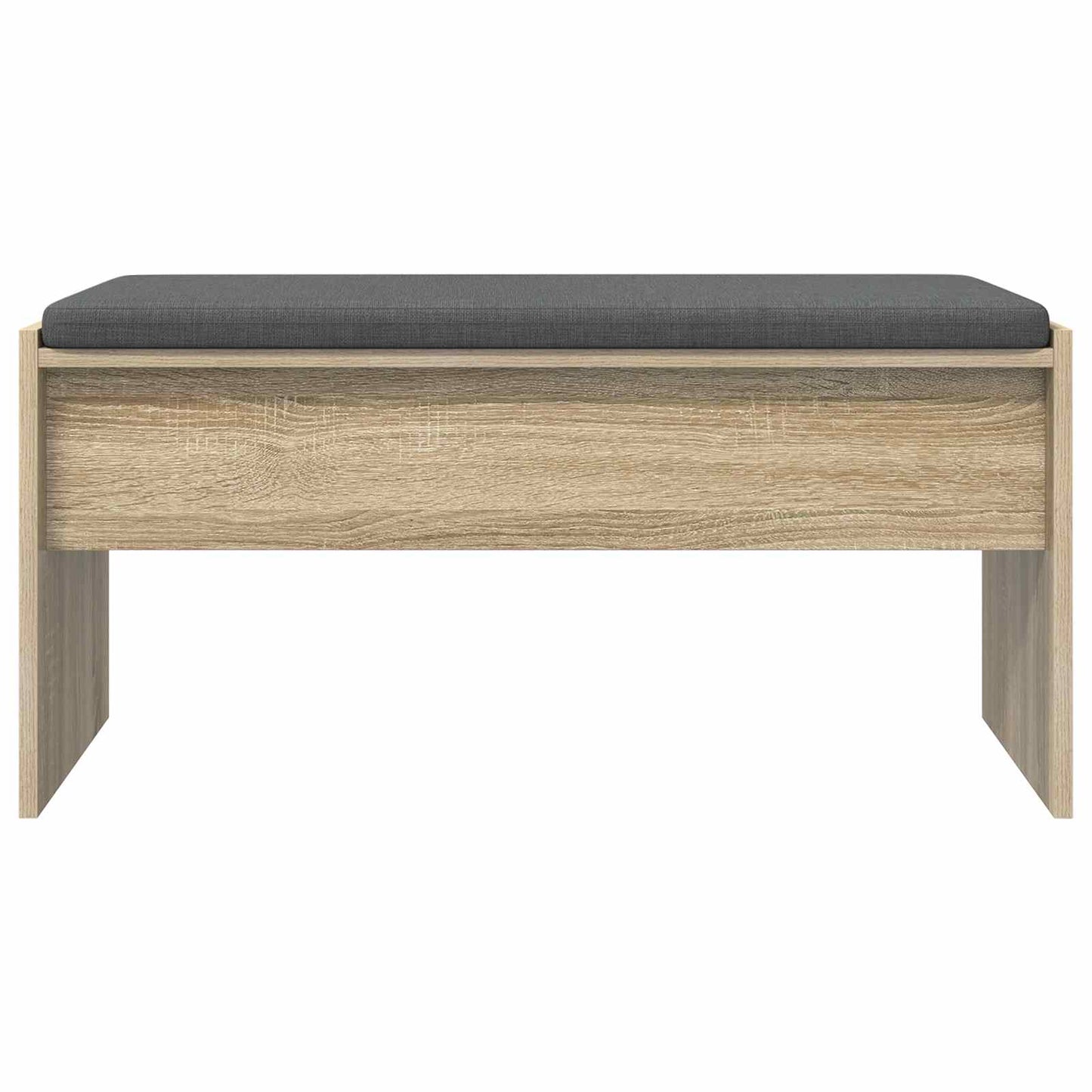 Gangbenk med pute Sonoma eik 83 x 38 x 40 cm