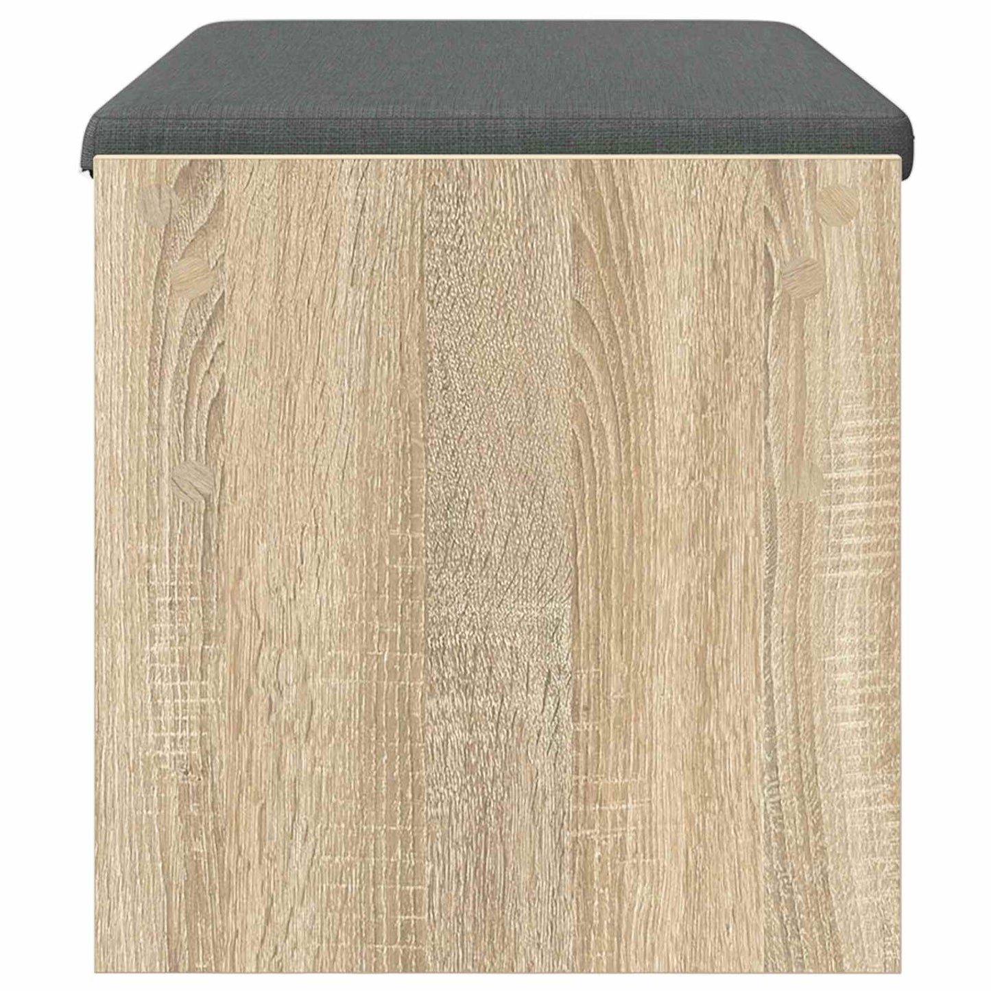 Gangbenk med pute Sonoma eik 83 x 38 x 40 cm