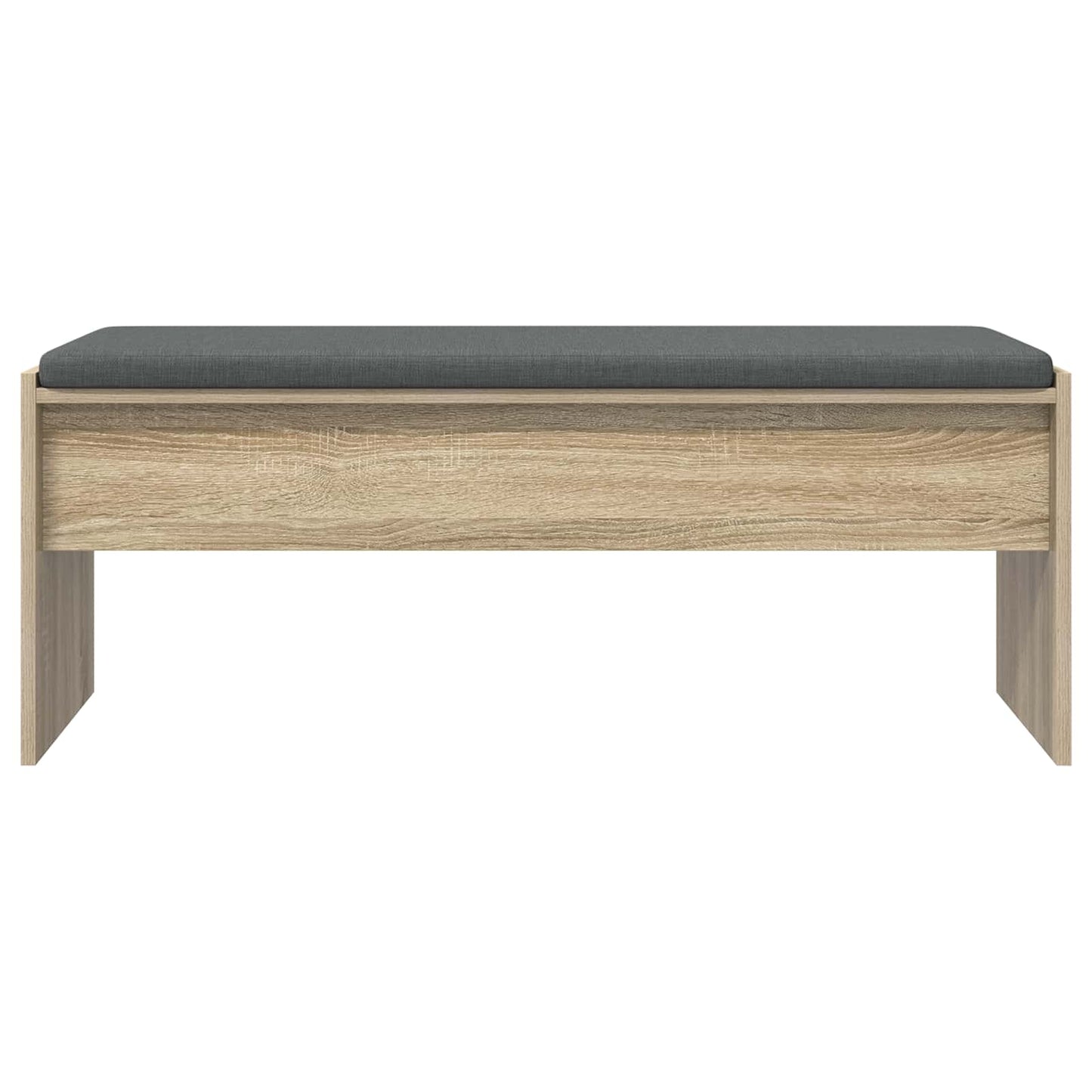 Gangbenk med pute Sonoma eik 103 x 38 x 40 cm