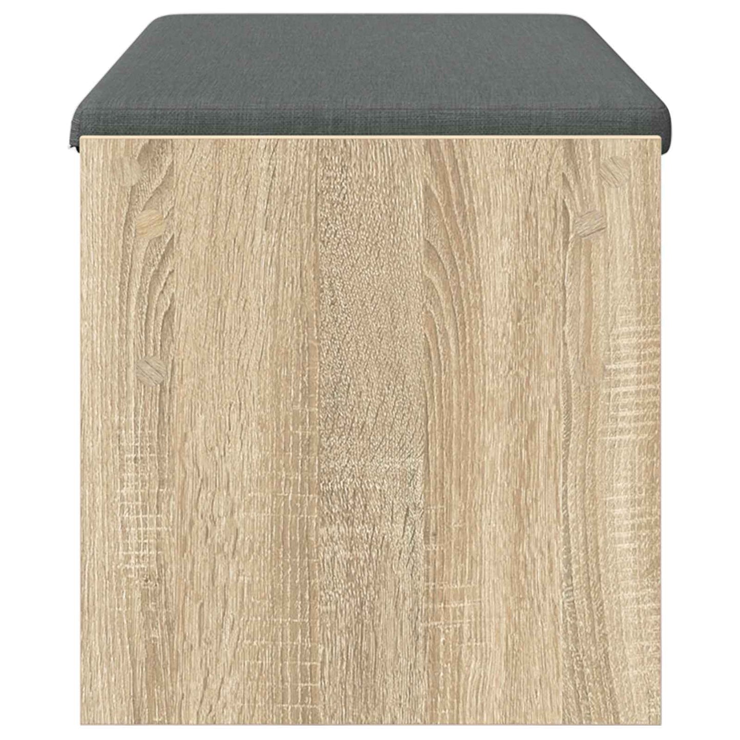 Gangbenk med pute Sonoma eik 103 x 38 x 40 cm