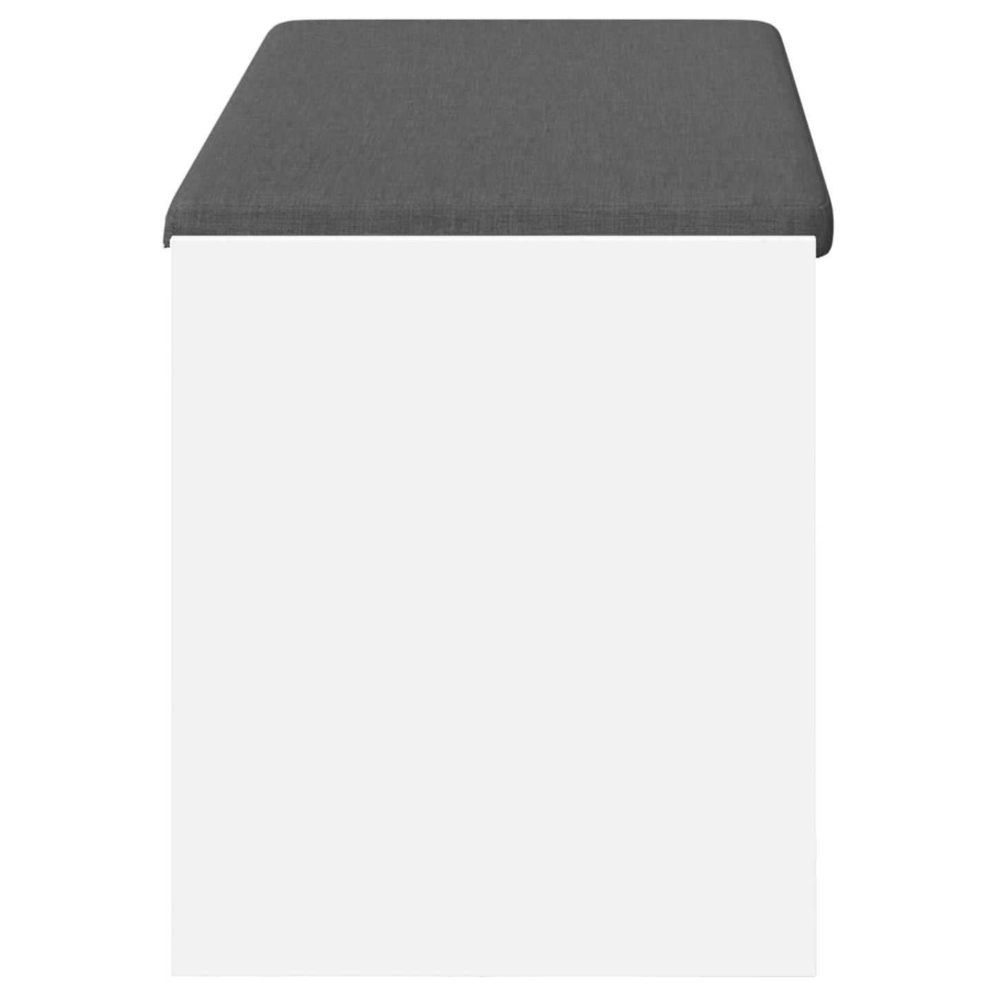 Gangbenk Hvit 103 x 38 x 45 cm Konstruert treverk og stoff