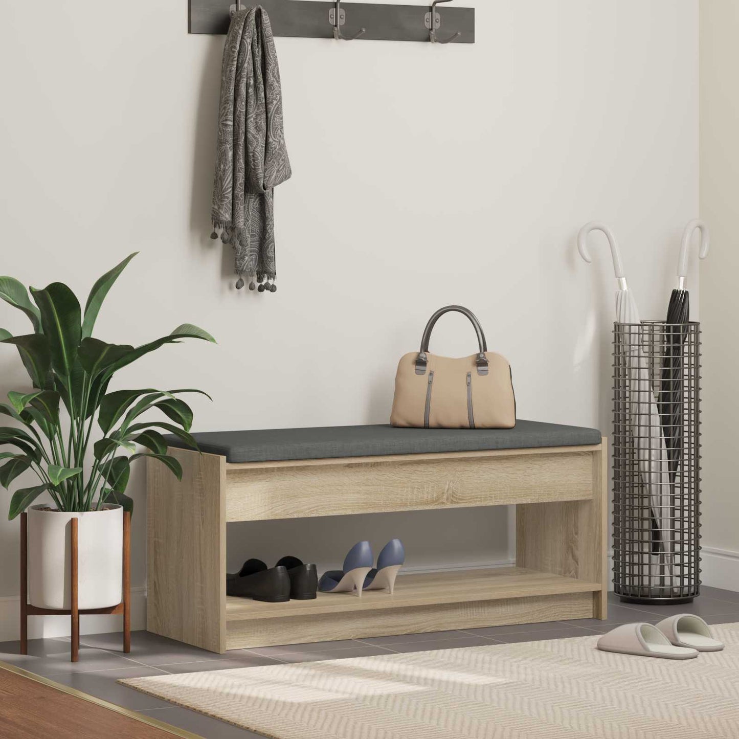 Gangbenk Sonoma eik 103 x 38 x 45 cm