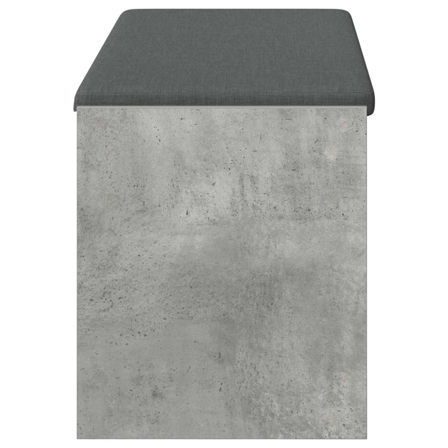 Gangbenk BetongGrå 103 x 38 x 45 cm Konstruert treverk og stoff