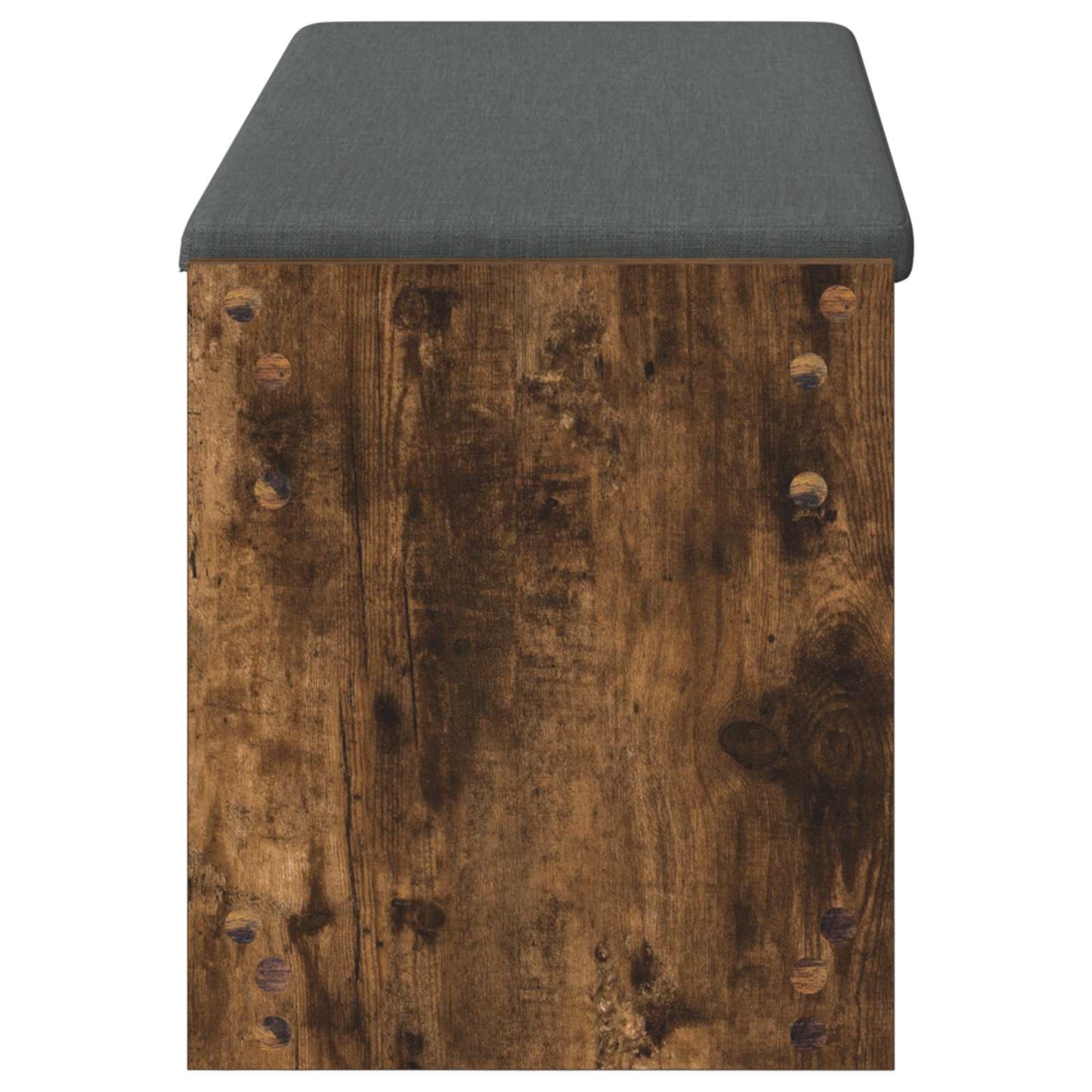 Gangbenk Røkt Eik 103 x 38 x 45 cm Konstruert treverk og stoff