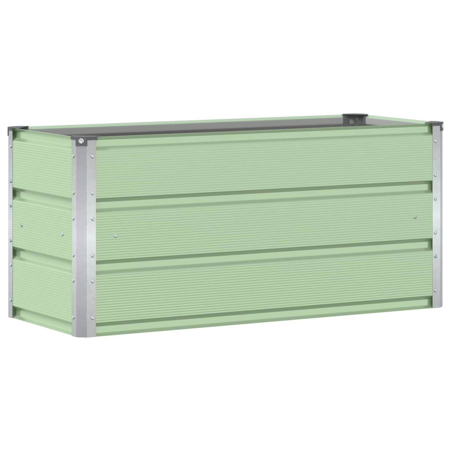 Plantekassed grønn 100 x 40 x 45 cm Stål