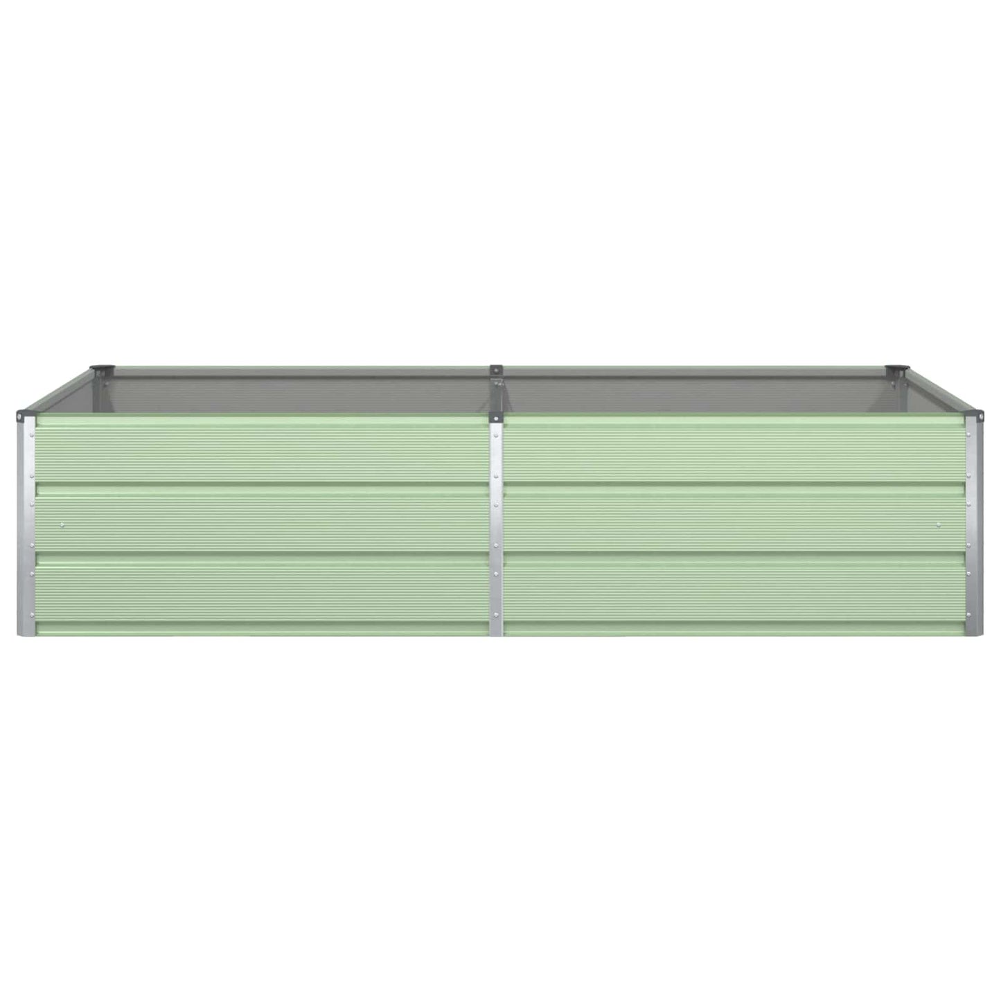 Plantekassed Pastellgrønn 195 x 100 x 45 cm Galvanisert Stål