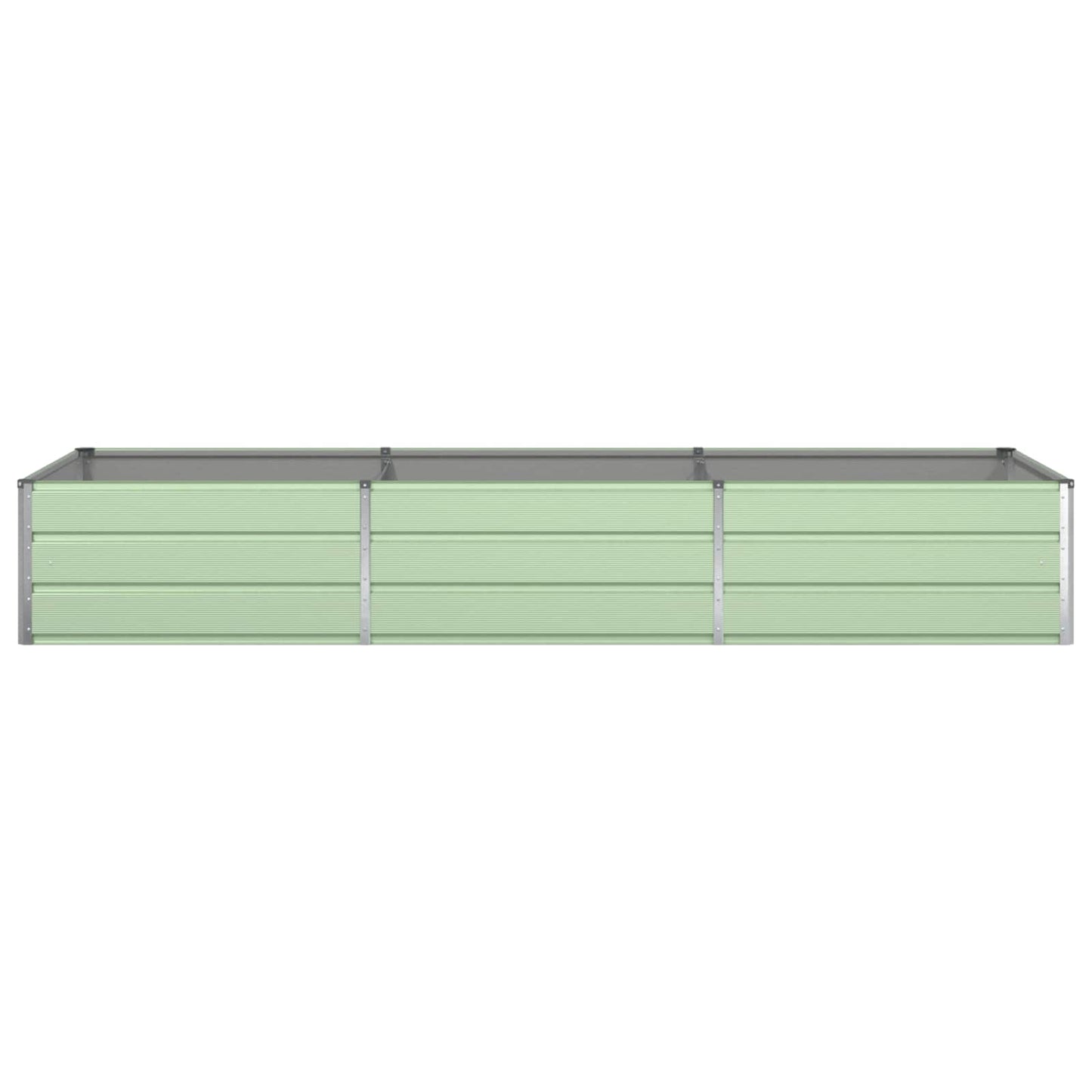 Plantekassed Pastellgrønn 290 x 100 x 45 cm Galvanisert Stål
