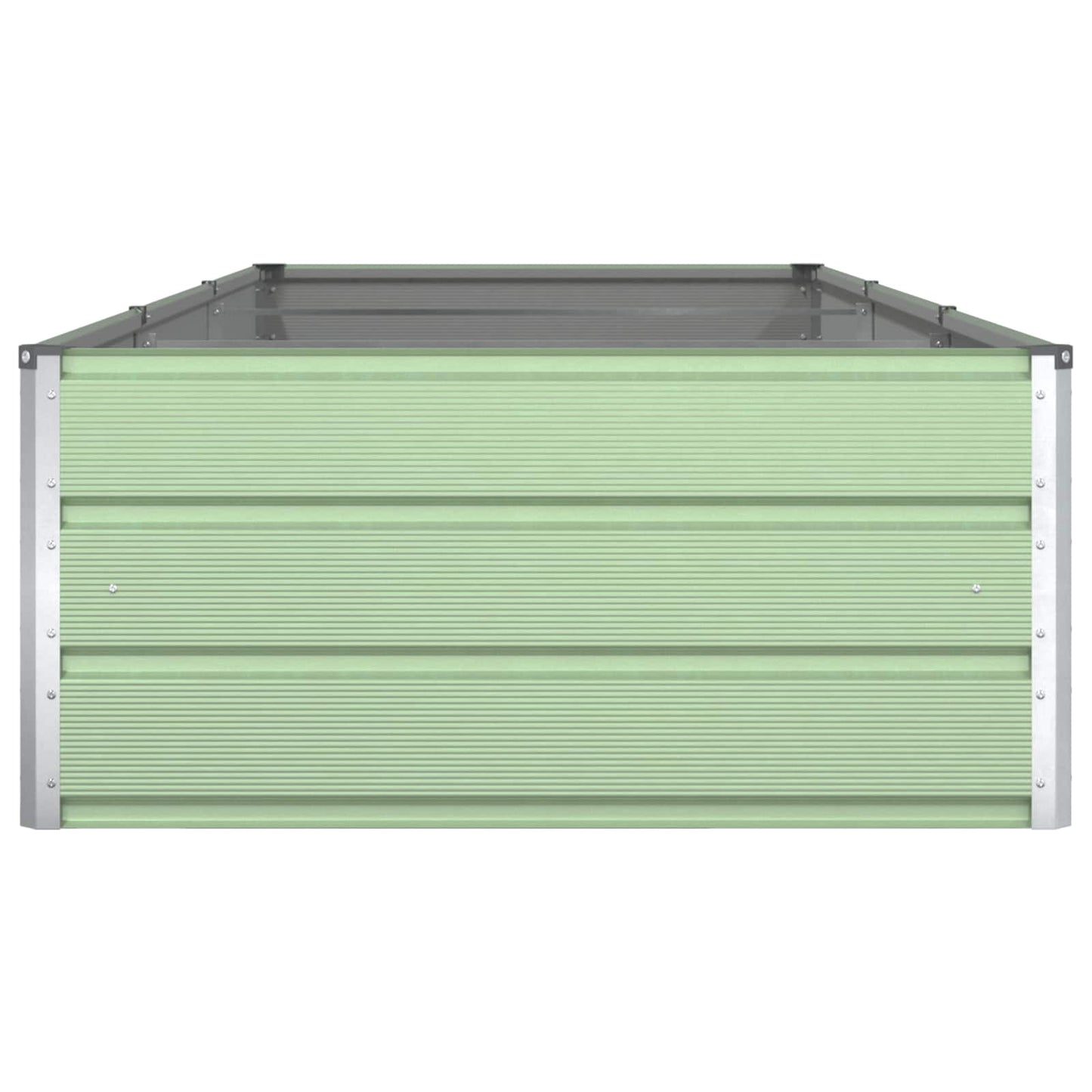 Plantekassed Pastellgrønn 290 x 100 x 45 cm Galvanisert Stål