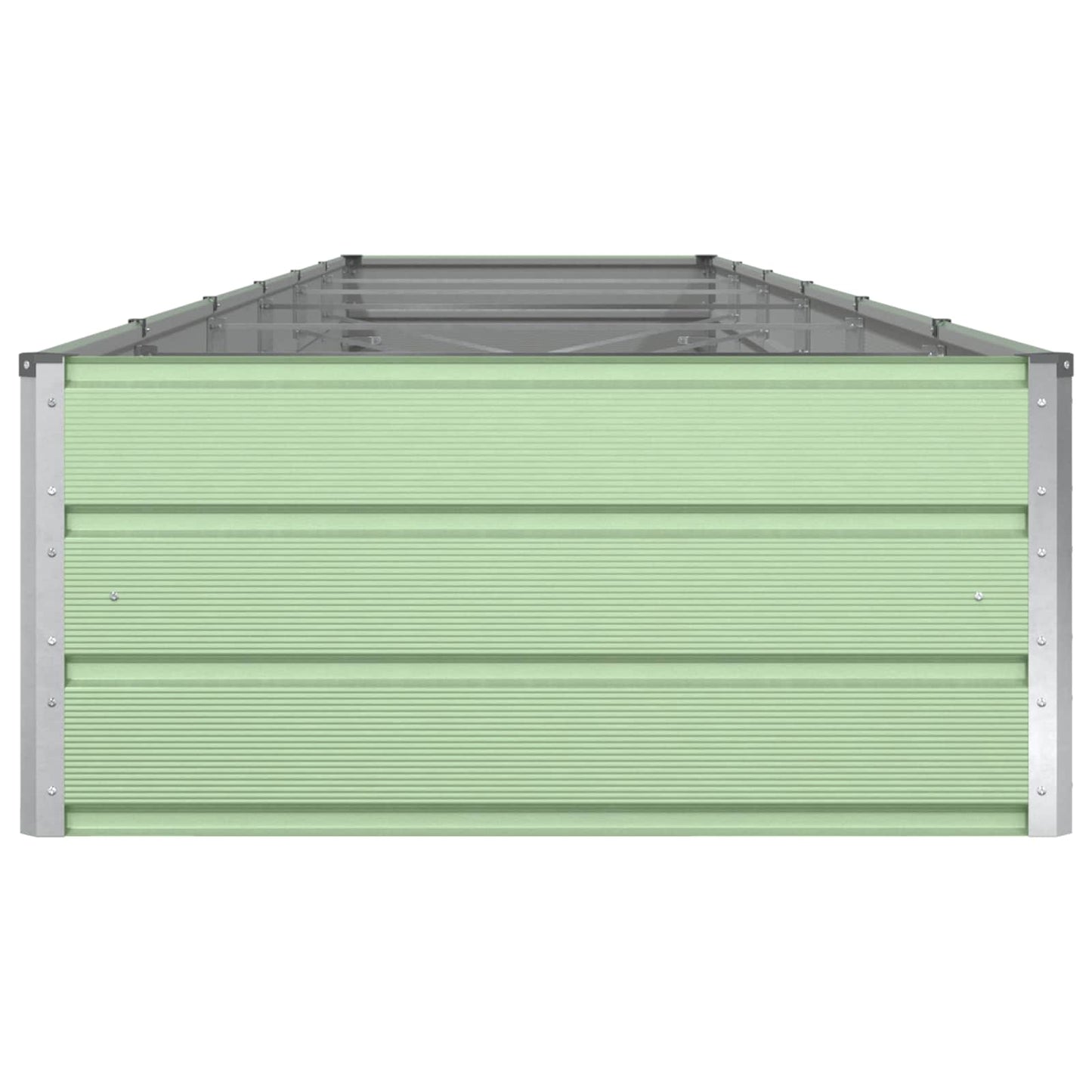 Plantekassed Pastellgrønn 580 x 100 x 45 cm Galvanisert Stål