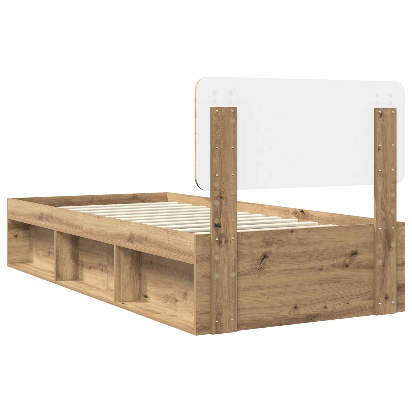 Sengestamme Kunstnerisk Eik 75 x 190 cm Massiv furu