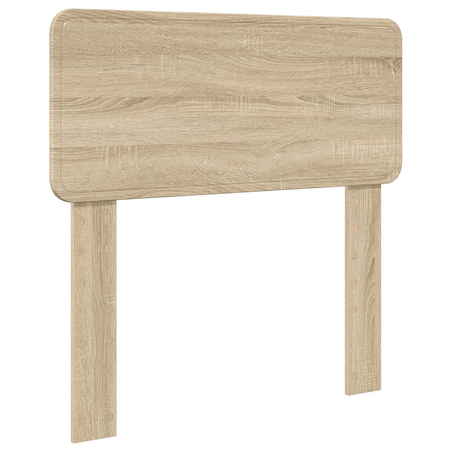 Seng med Oppbevaring Sonoma eik 100 x 200 cm Konstruert tre
