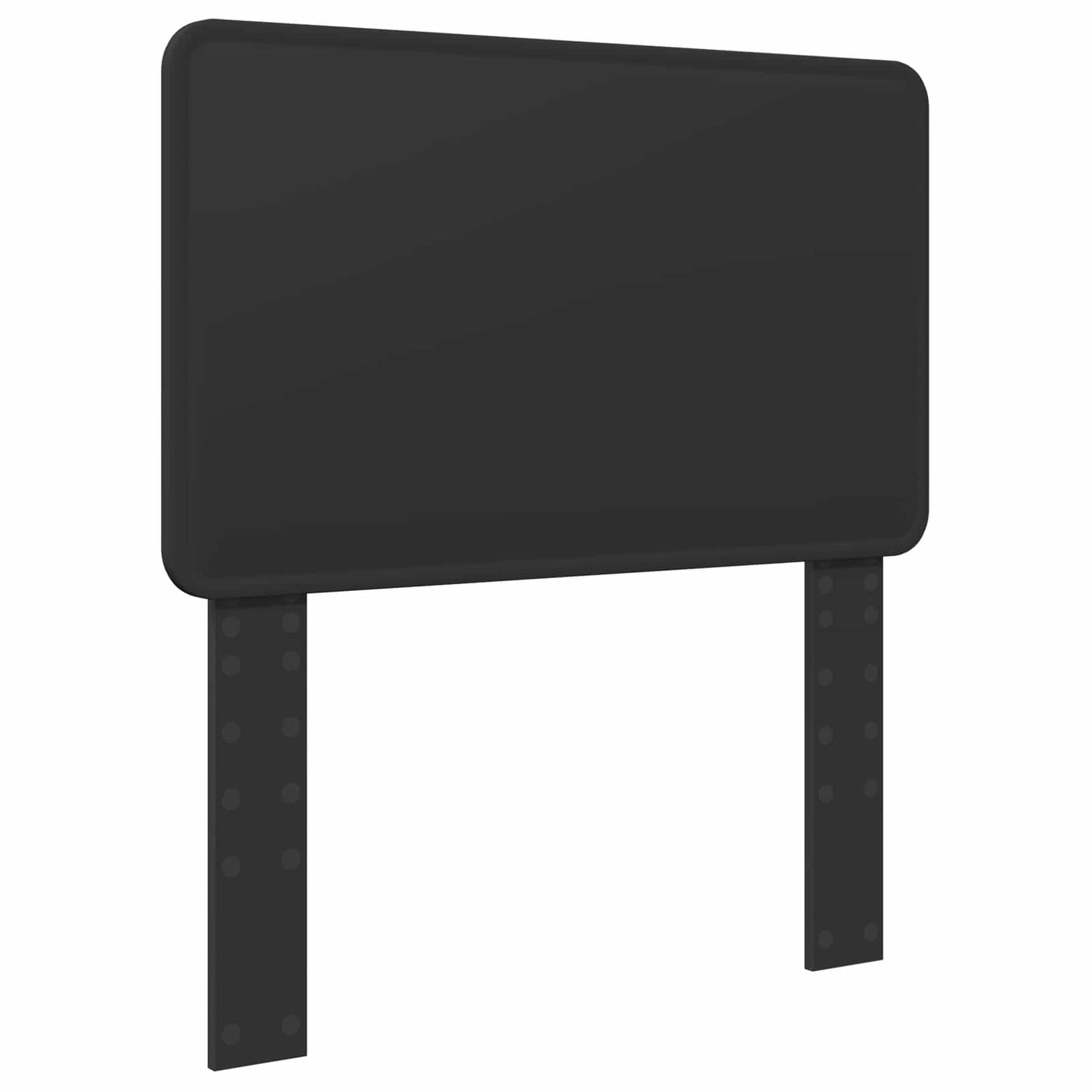 Sengestamme med hodegjerde Svart 100 x 200 cm Massiv furu
