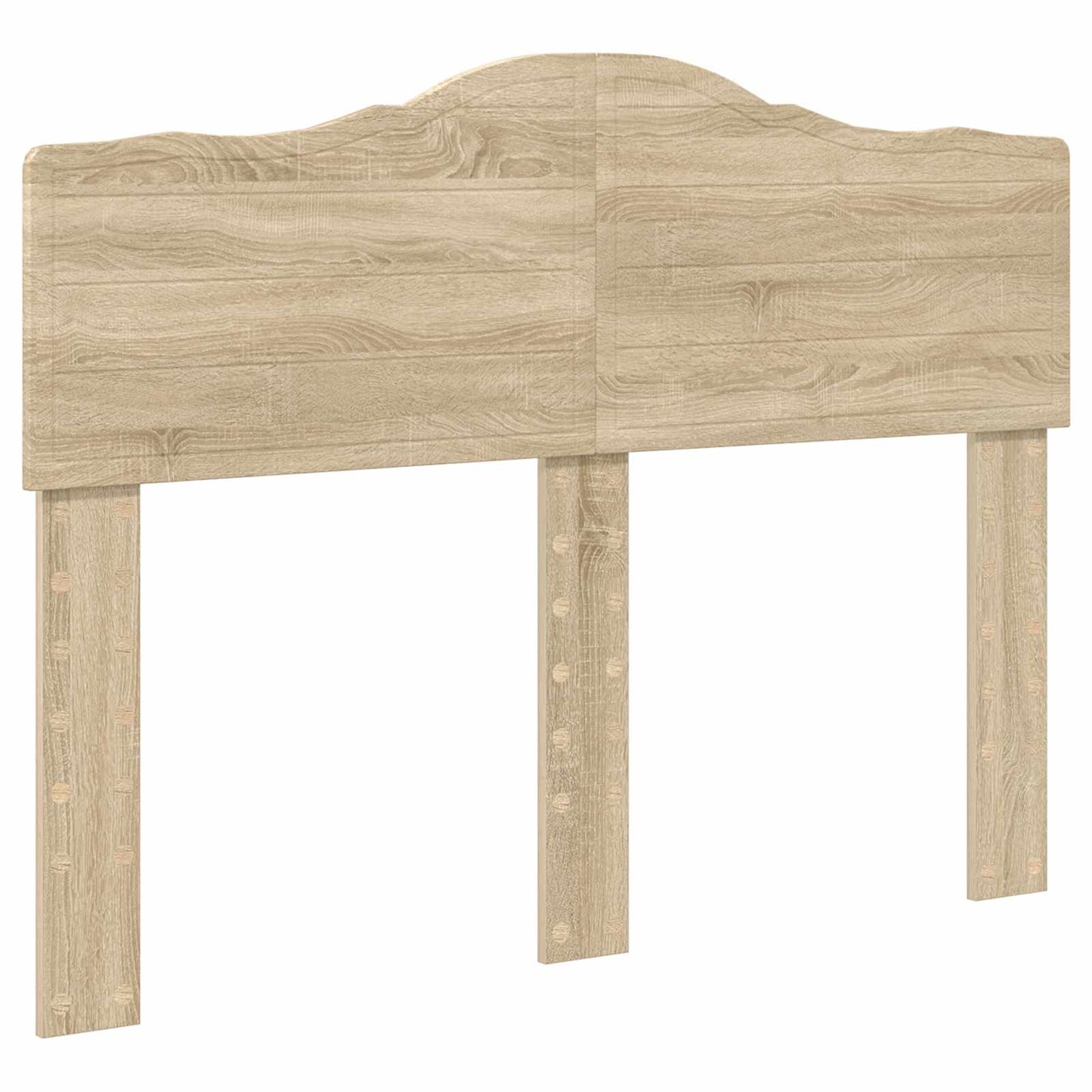 Seng med Oppbevaring Sonoma eik 135 x 190 cm Konstruert tre