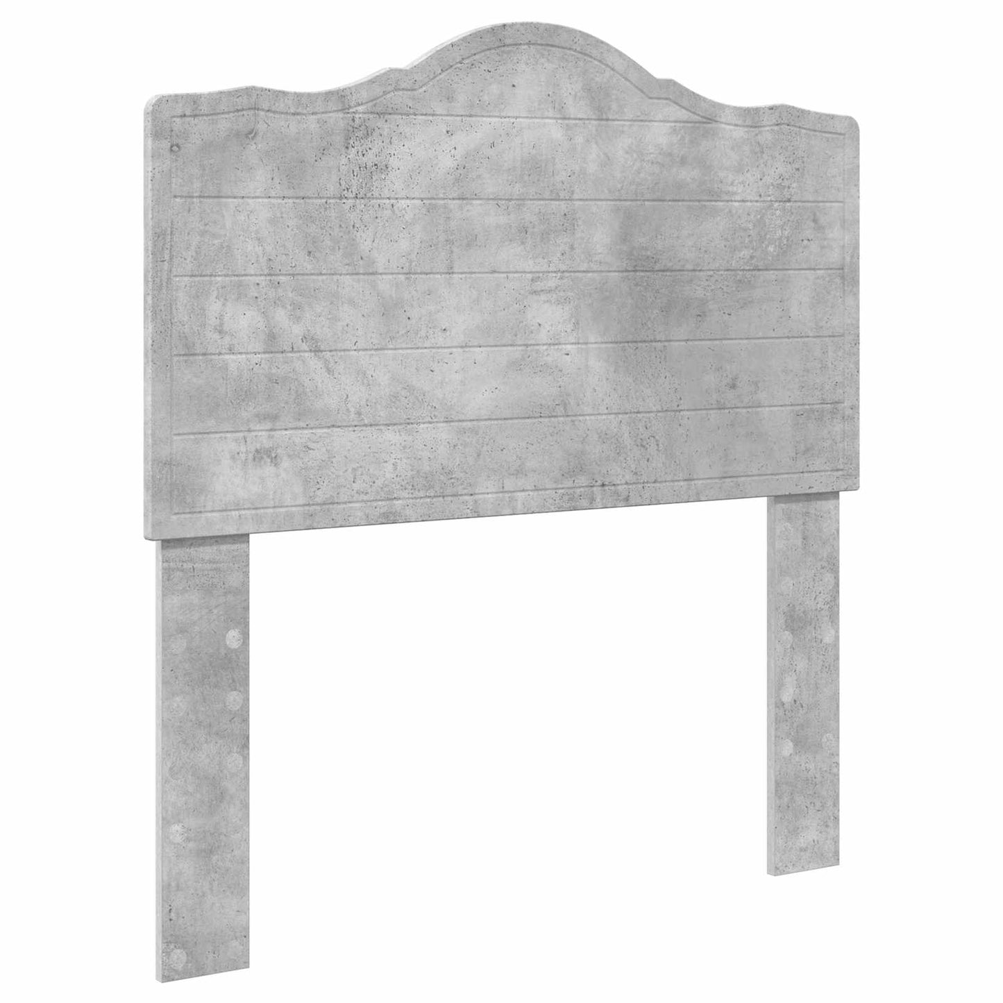 Sengestamme med skuff Betonggrå 100 x 200 cm Konstruert tre