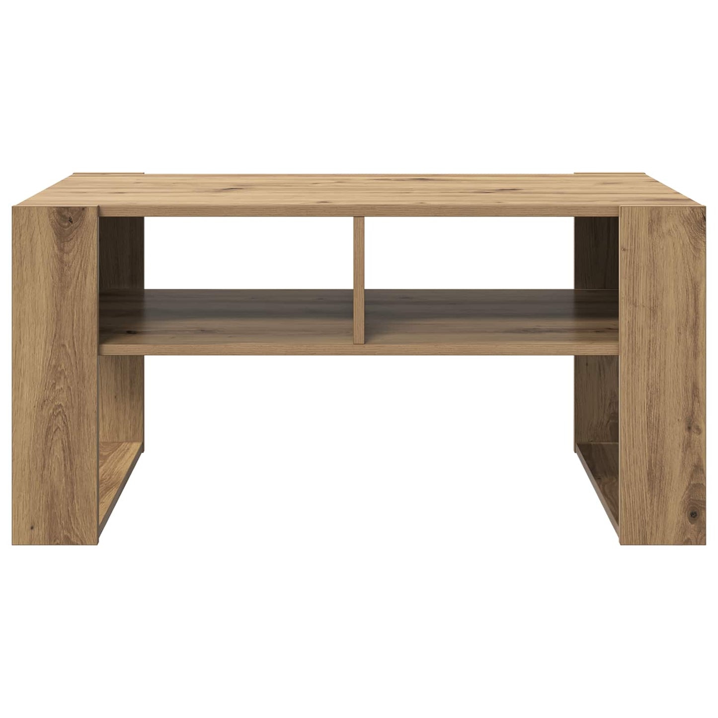 Kaffebord Artisan Eik 92 x 53 x 45 cm Konstruert tre
