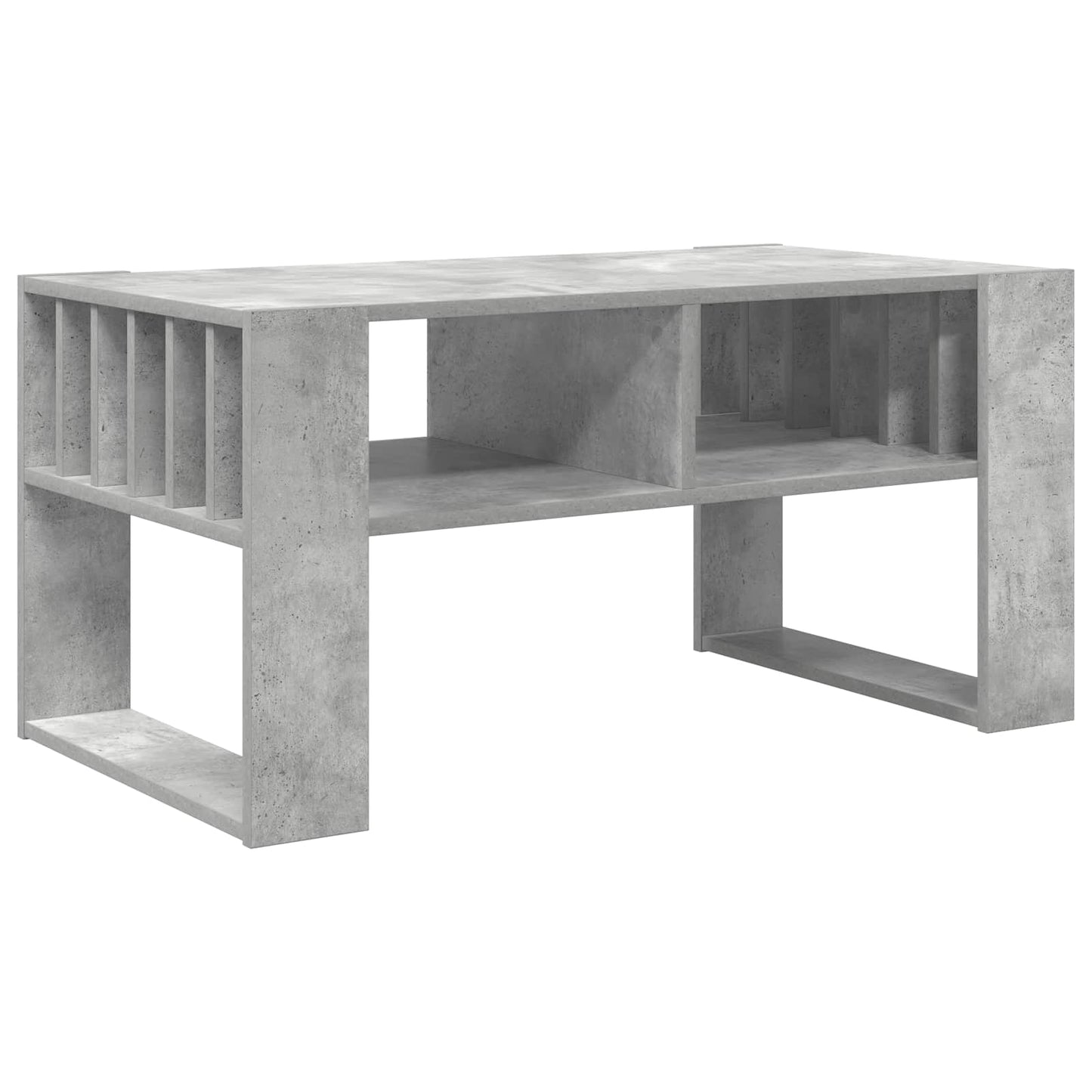 Kaffebord Betonggrå 92 x 49,5 x 45 cm Konstruert tre