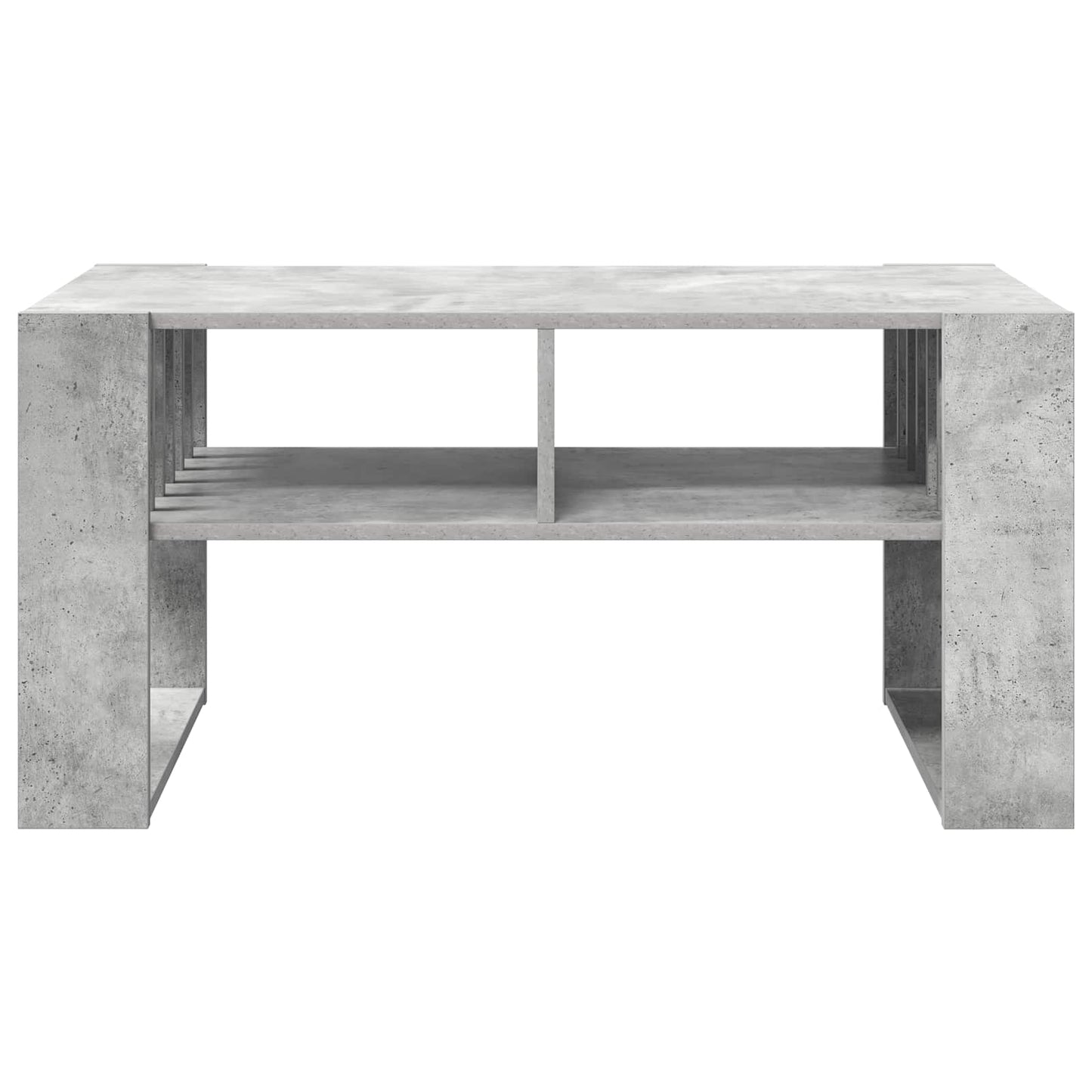Kaffebord Betonggrå 92 x 49,5 x 45 cm Konstruert tre