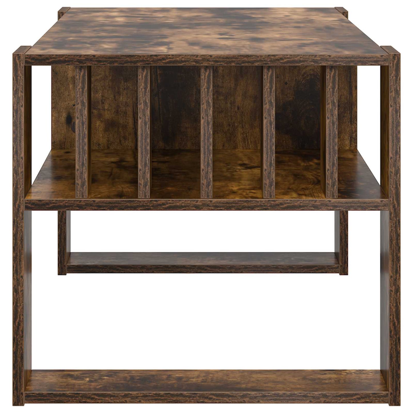 Kaffebord Røkt eik 92 x 49,5 x 45 cm Konstruert tre