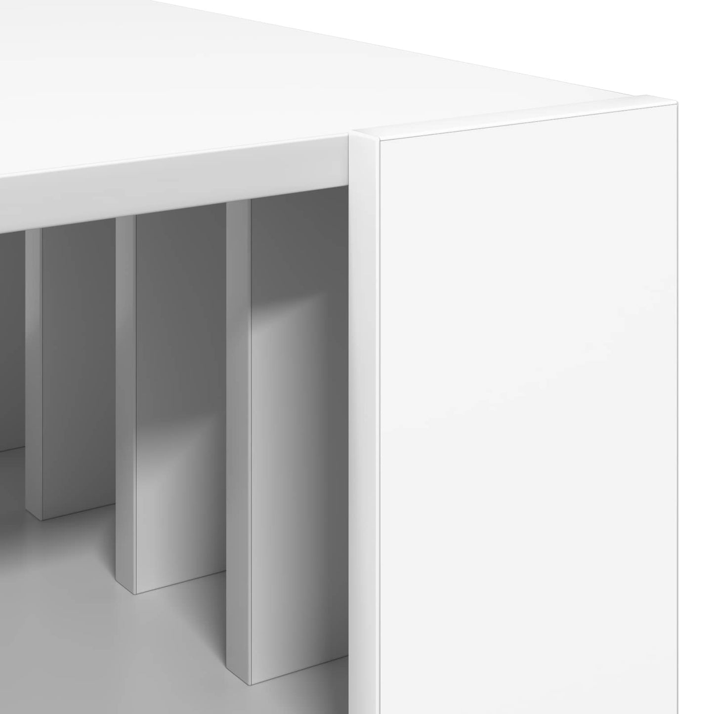 Kaffebord Hvit 66 x 49,5 x 45 cm Konstruert tre