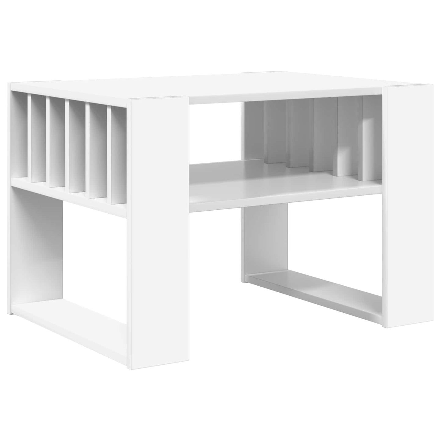 Kaffebord Hvit 66 x 49,5 x 45 cm Konstruert tre