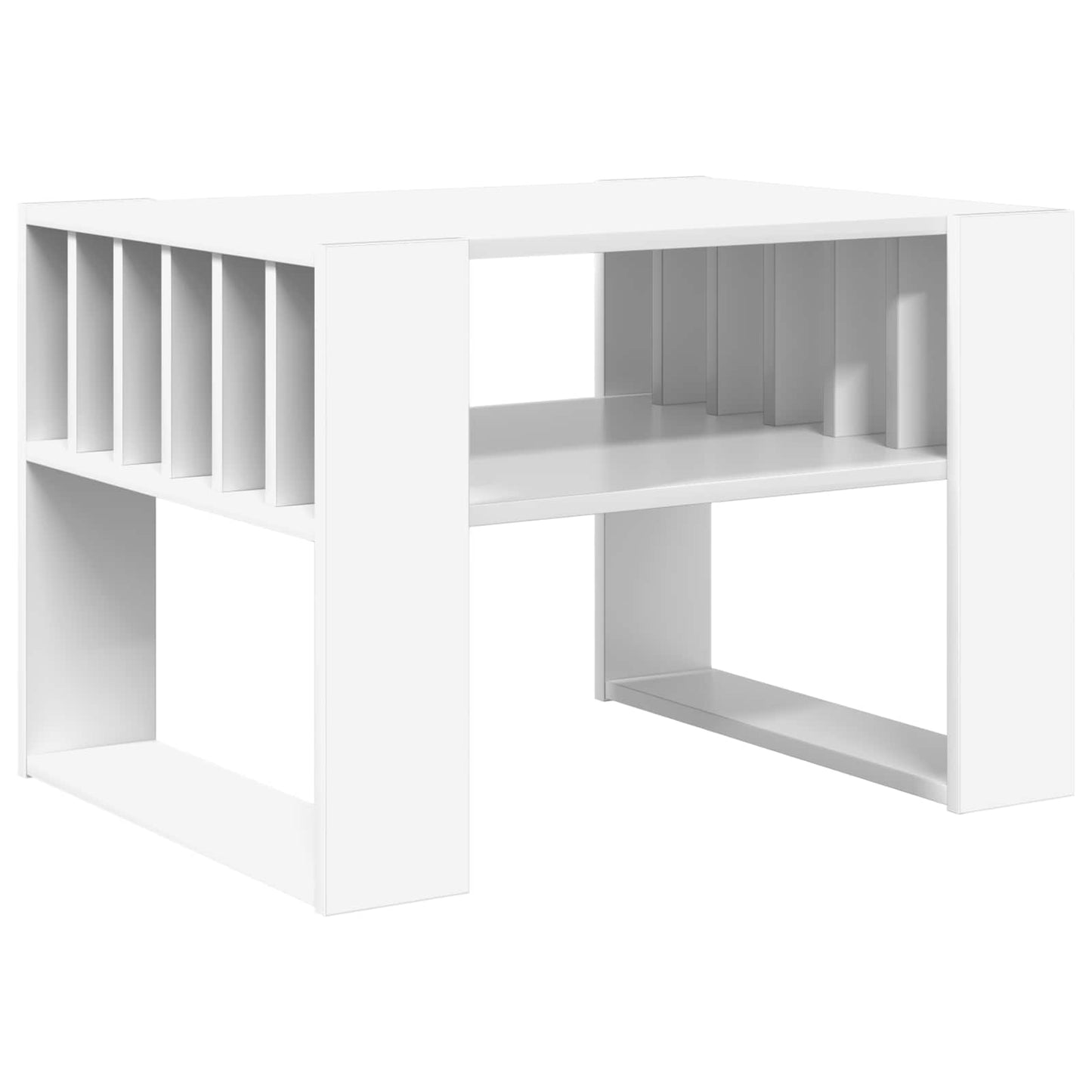 Kaffebord Hvit 66 x 49,5 x 45 cm Konstruert tre