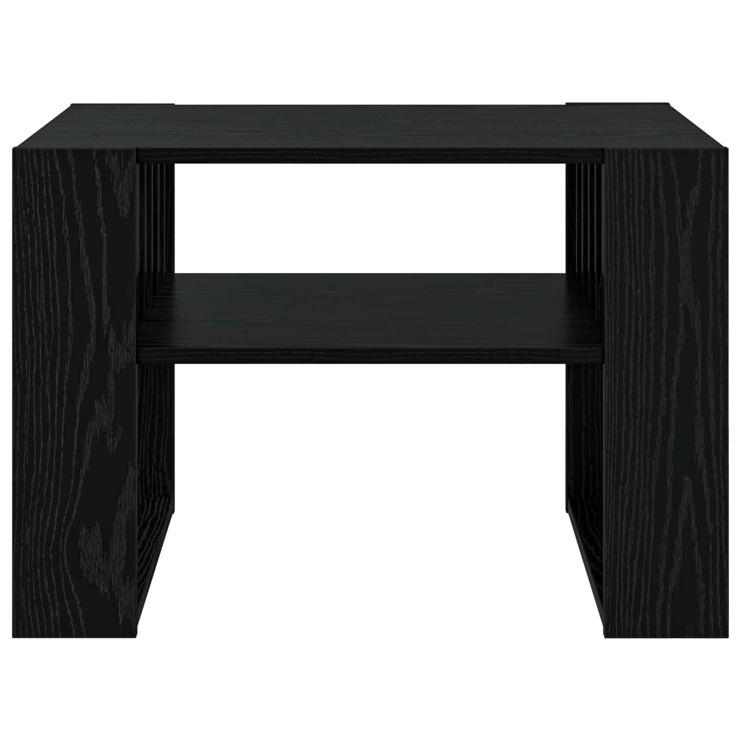 Kaffebord Svart Eik 66 x 49,5 x 45 cm Konstruert tre