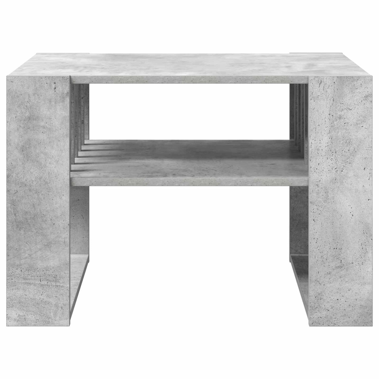 Kaffebord Betonggrå 66 x 49,5 x 45 cm Konstruert tre