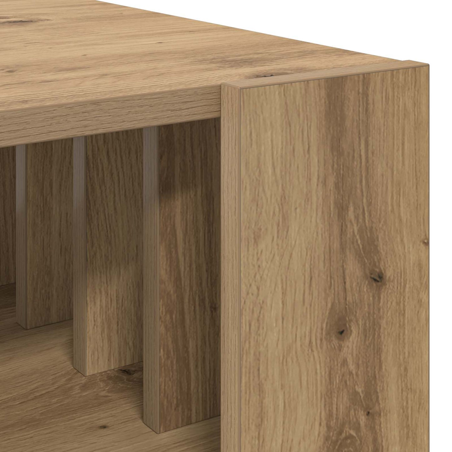 Kaffebord Artisan Eik 66 x 49,5 x 45 cm Konstruert tre