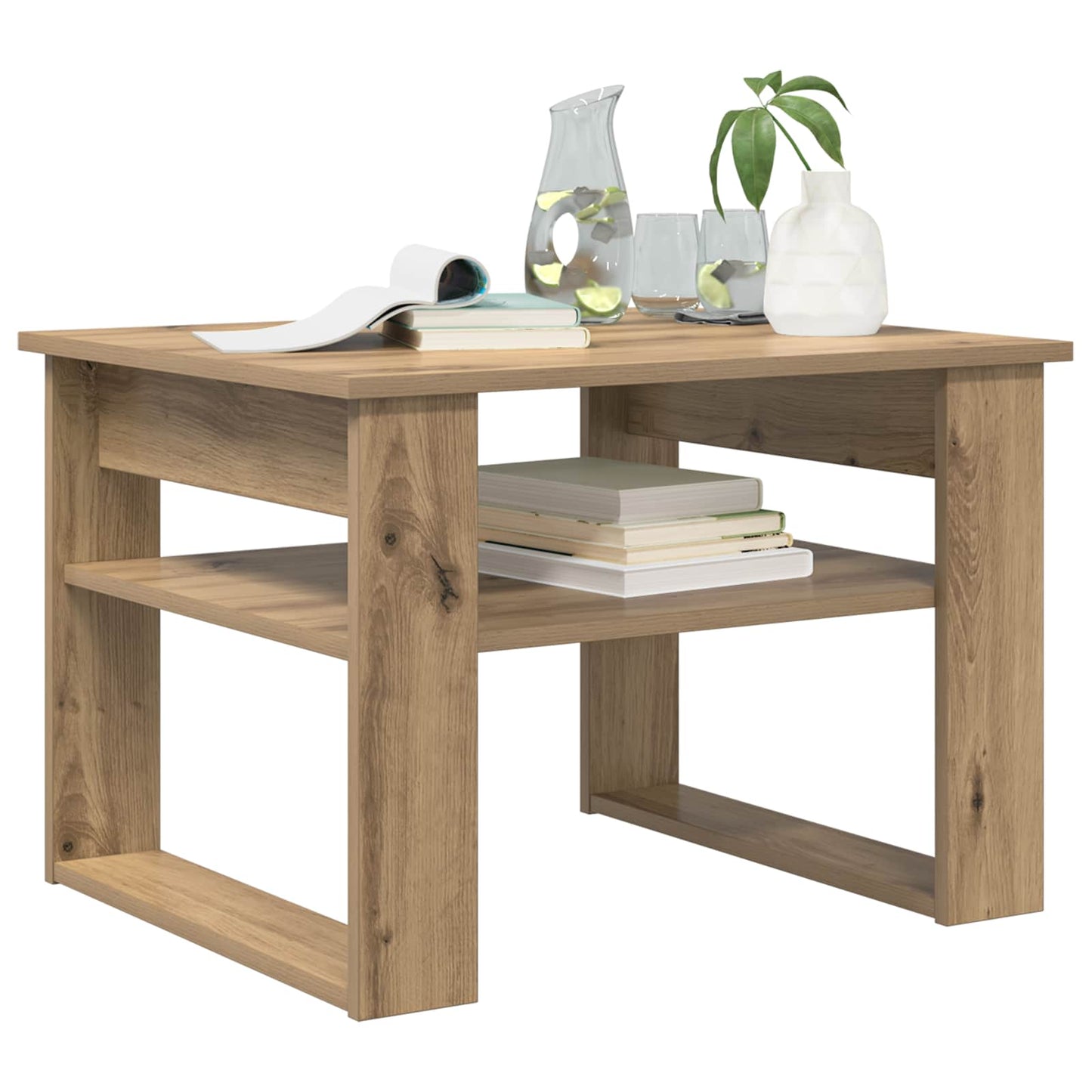 Kaffebord Artisan Eik 64 x 54 x 44 cm Konstruert tre