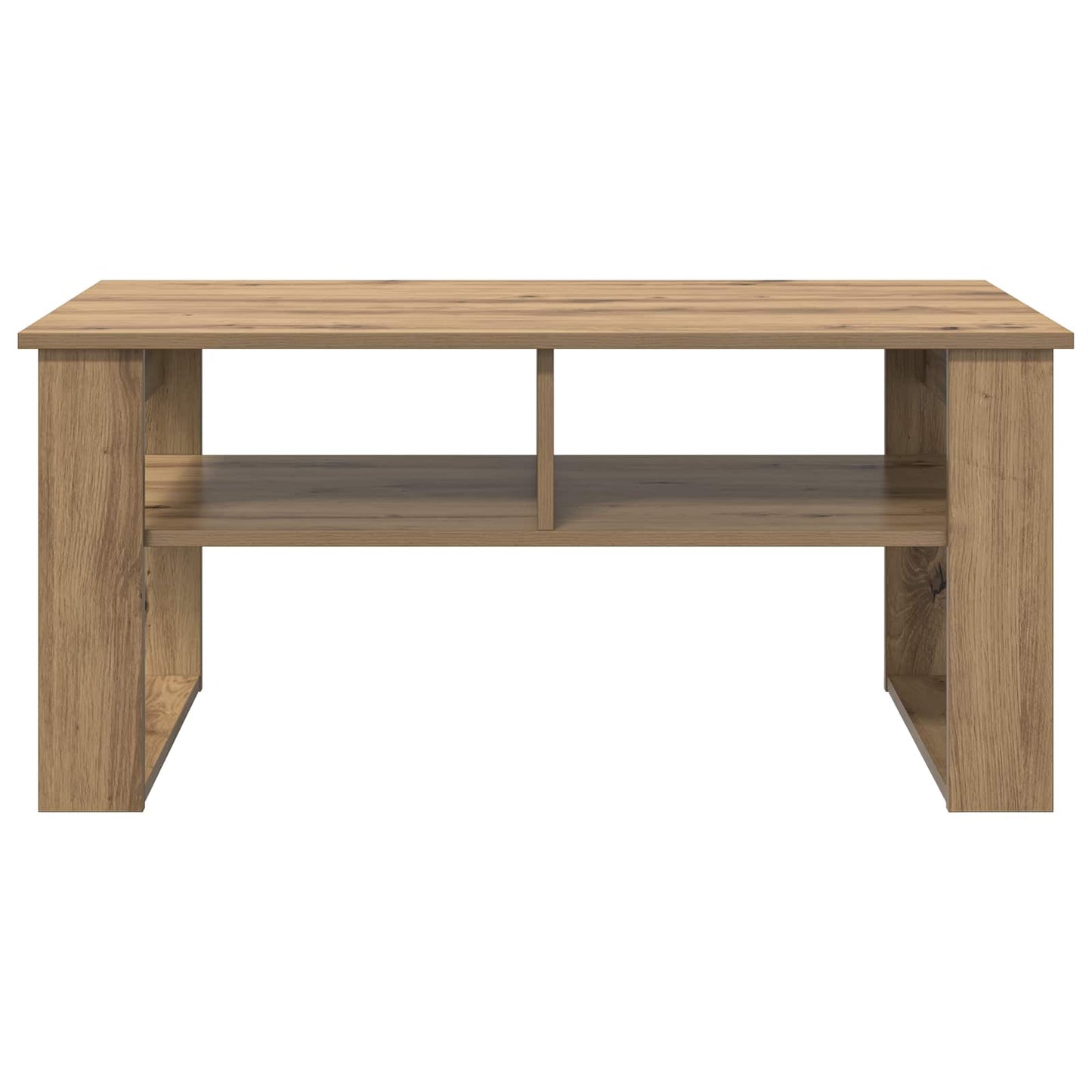 Kaffebord Artisan Eik 96 x 54 x 44 cm Konstruert tre