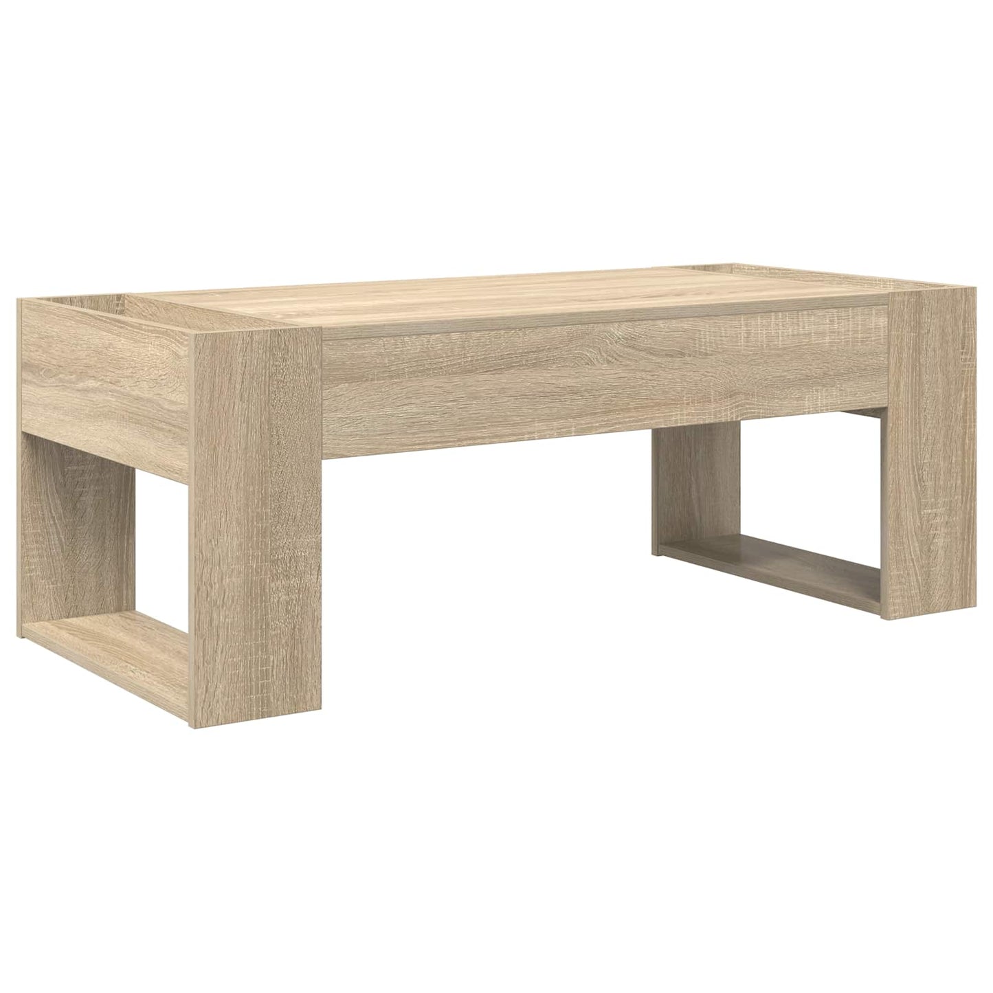 Kaffebord Sonoma eik 110 x 50 x 41 cm Konstruert tre