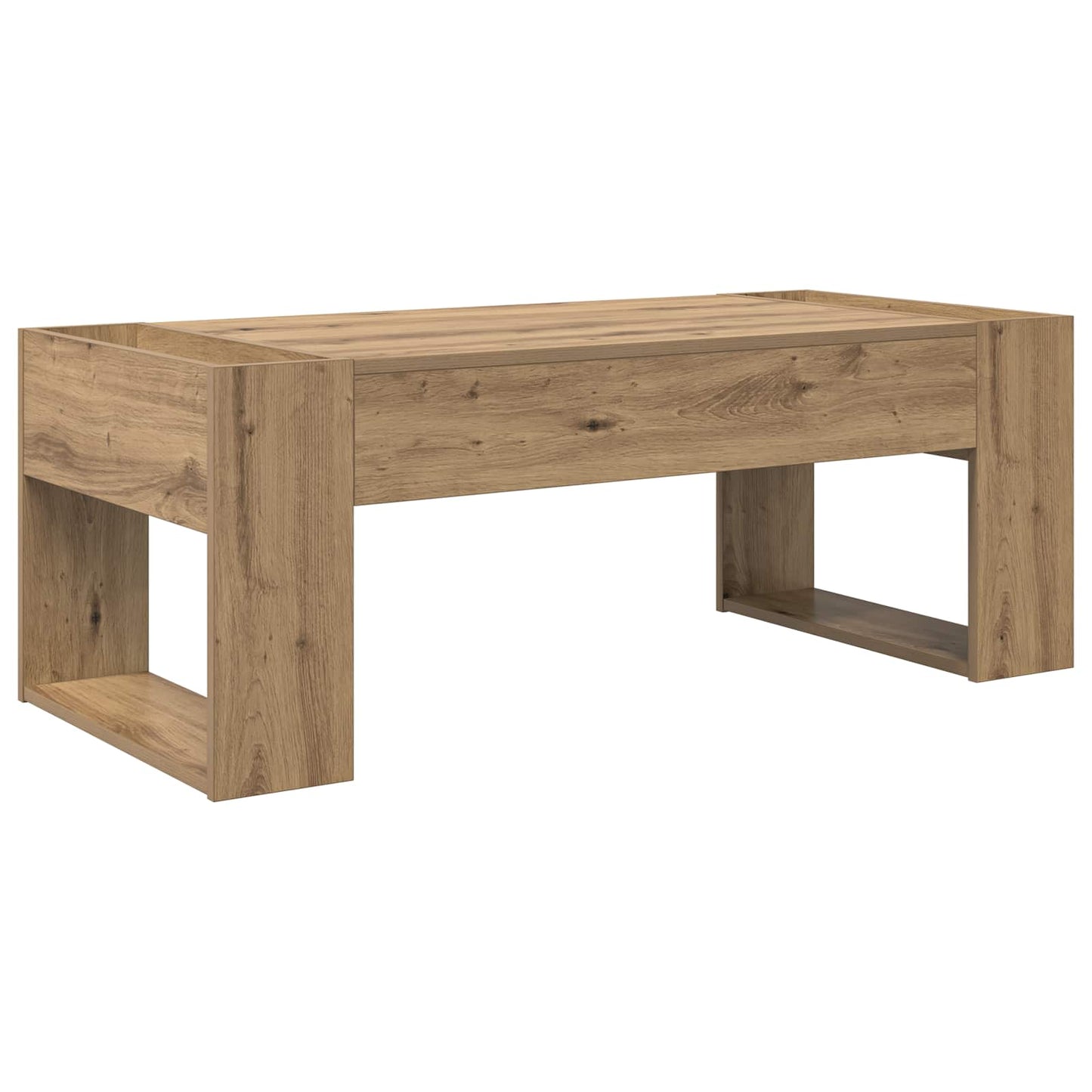 Kaffebord Artisan Eik 110 x 50 x 41 cm Konstruert tre