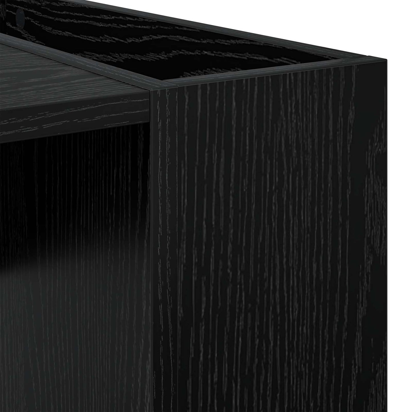 Kaffebord Svart Eik 95 x 50 x 34 cm Konstruert tre