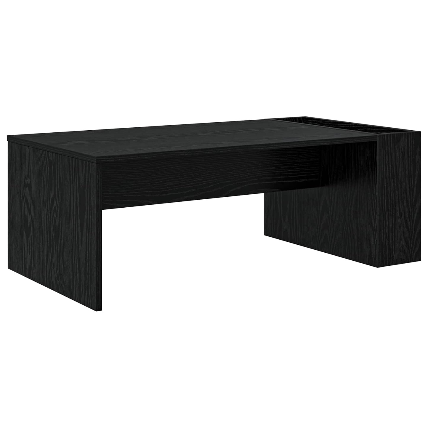 Kaffebord Svart Eik 95 x 50 x 34 cm Konstruert tre