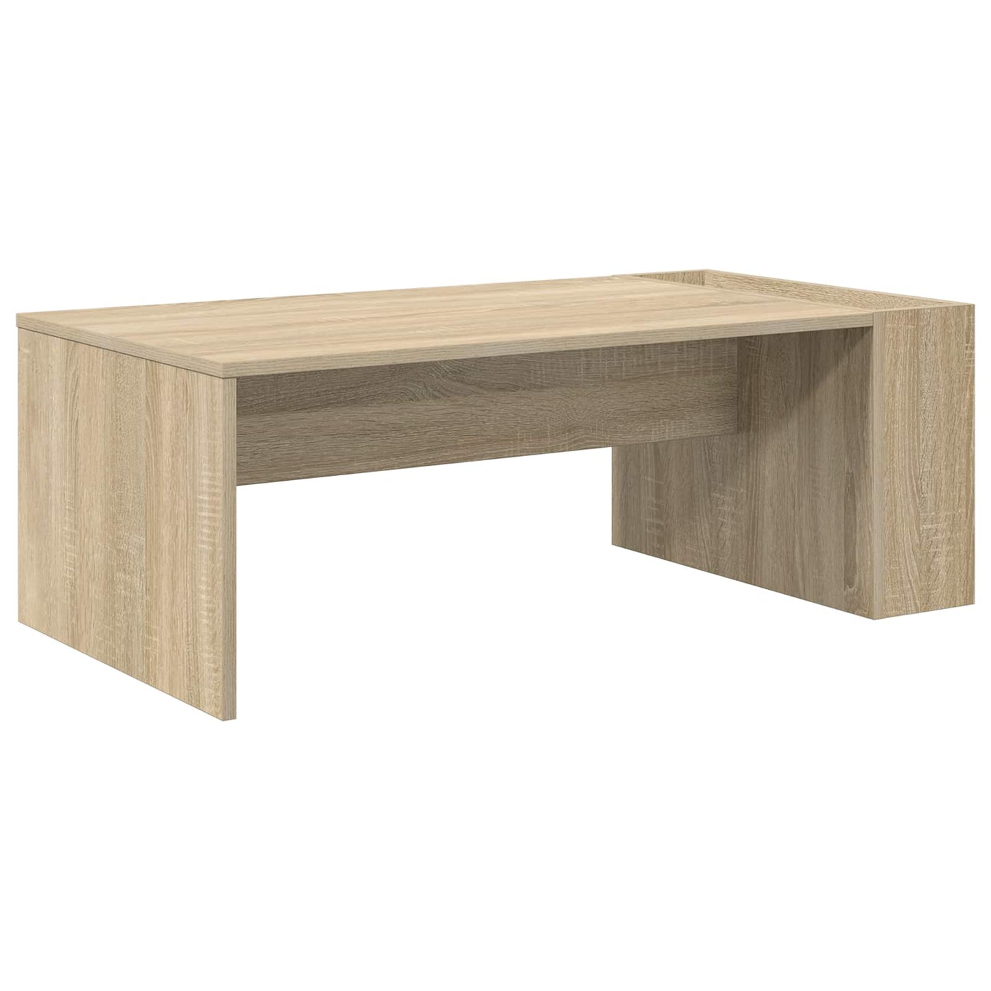 Kaffebord Sonoma eik 95 x 50 x 34 cm Konstruert tre
