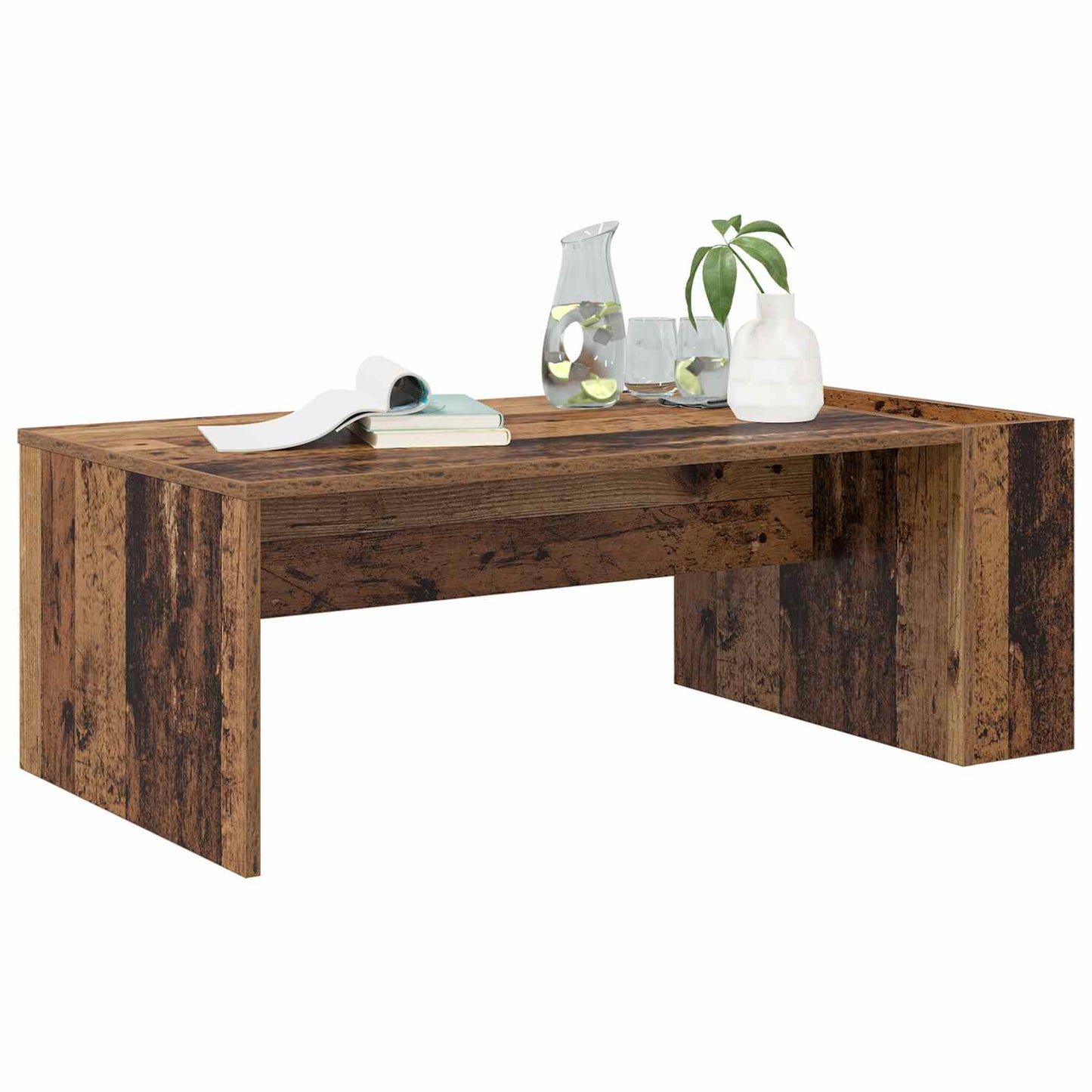 Kaffebord Gammelt tre 95 x 50 x 34 cm Konstruert tre
