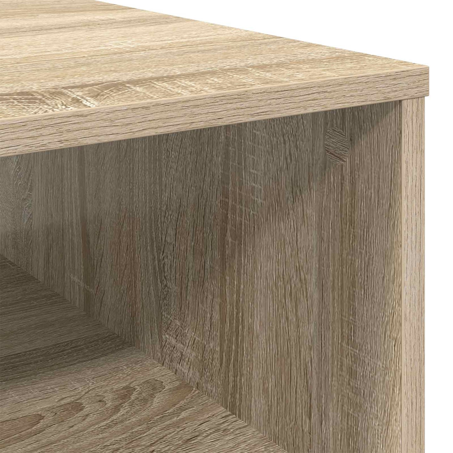 Kaffebord med skuff Sonoma eik 95 x 55 x 31 cm Konstruert tre