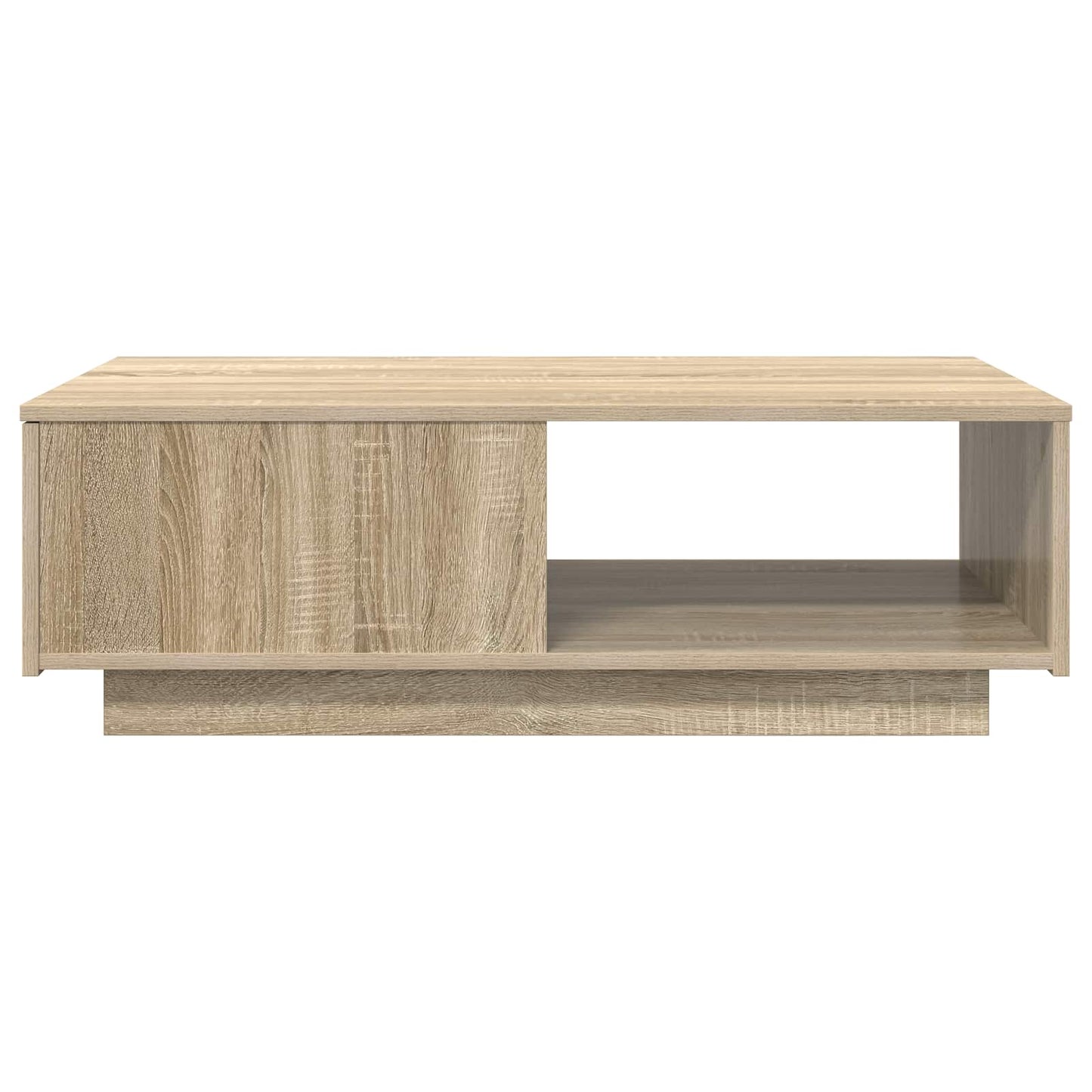 Kaffebord med skuff Sonoma eik 95 x 55 x 31 cm Konstruert tre