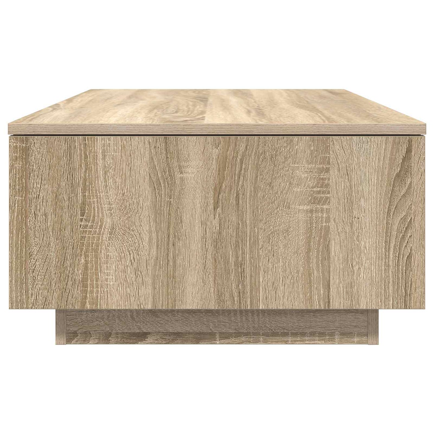 Kaffebord med skuff Sonoma eik 95 x 55 x 31 cm Konstruert tre