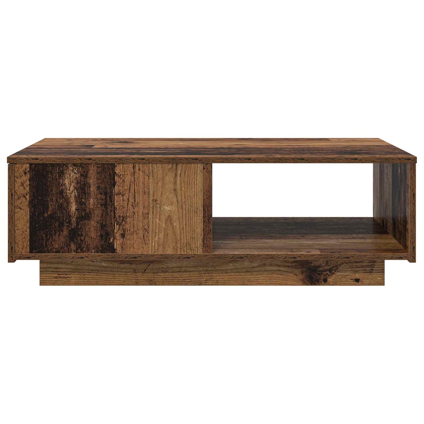Kaffebord med skuff Gammelt tre 95 x 55 x 31 cm Konstruert tre