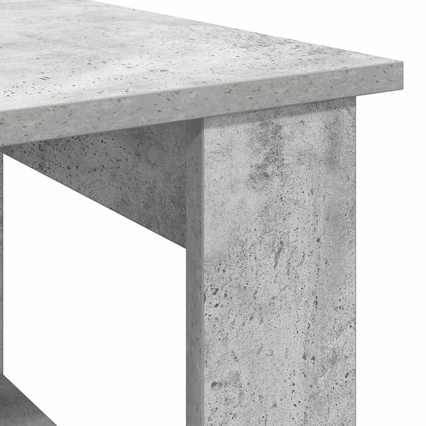Kaffebord Betonggrå 72 x 50 x 50 cm Konstruert tre