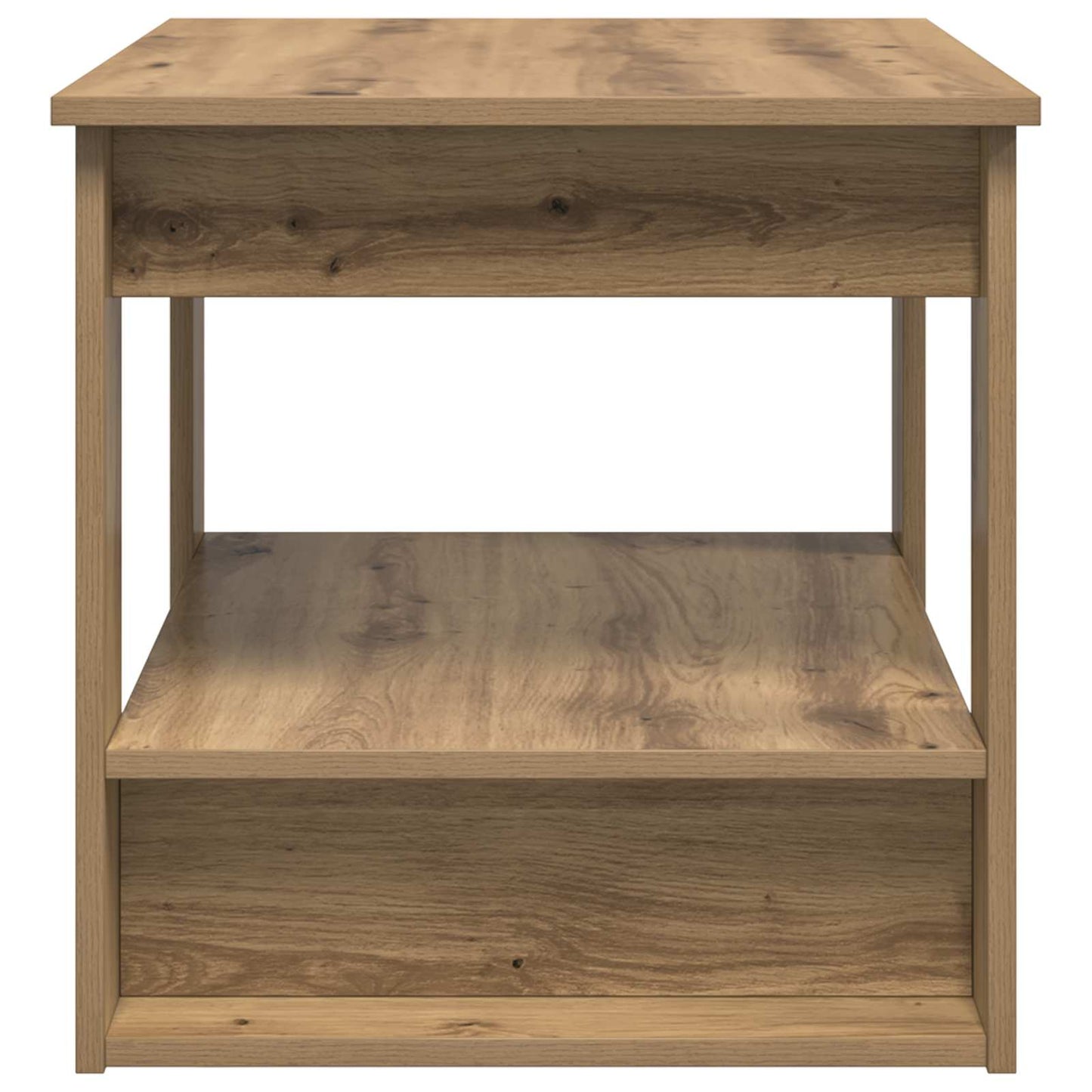 Kaffebord Artisan Eik 72 x 50 x 50 cm Konstruert tre