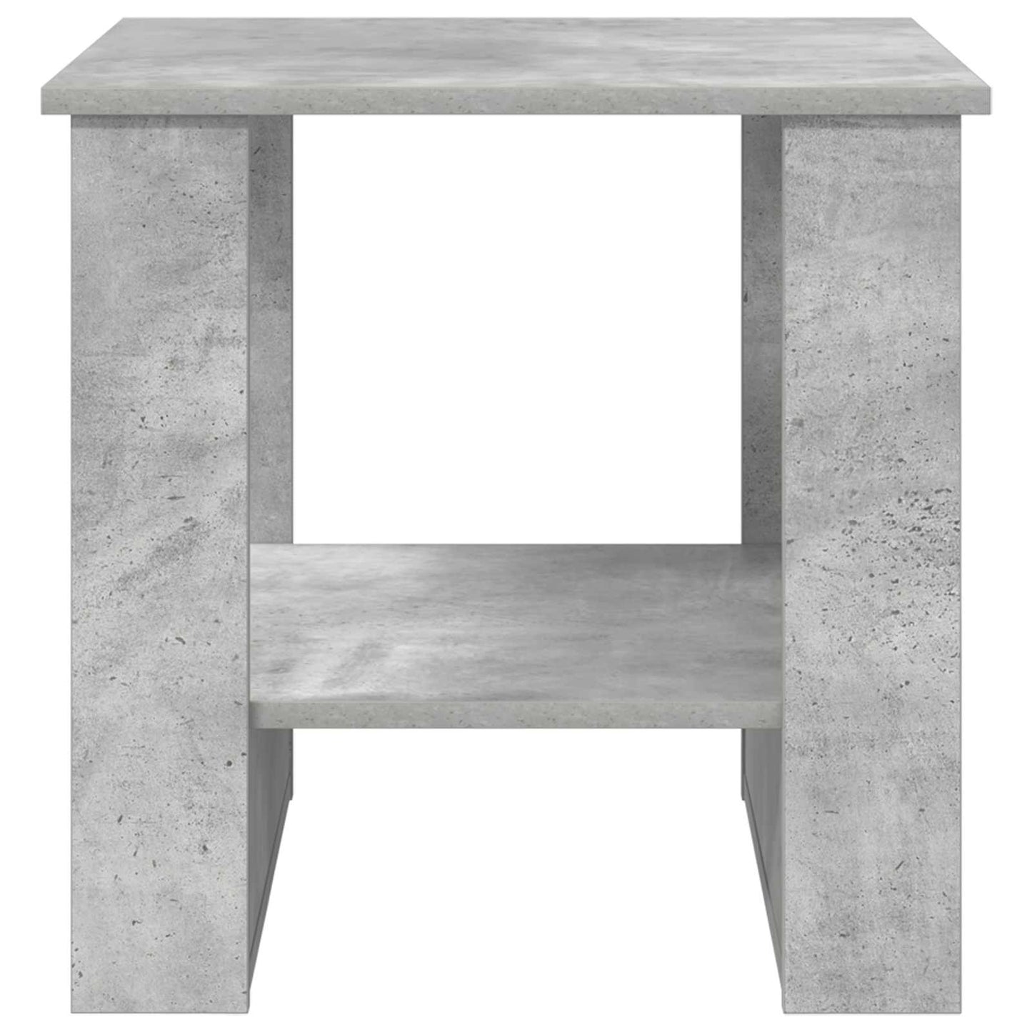 Kaffebord Betonggrå 51 x 50 x 50 cm Konstruert tre