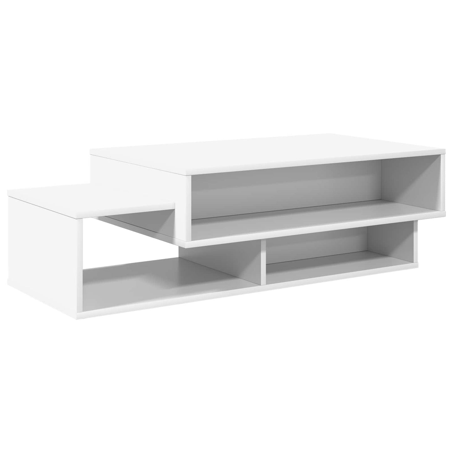 Kaffebord Hvit 105 x 50 x 32,5 cm Konstruert tre